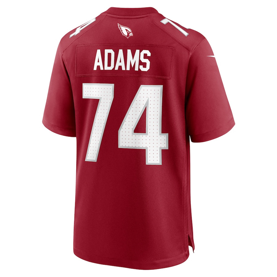 Isaiah Adams 74 Arizona Cardinals Team Game Cardinal NFL Jersey Men's