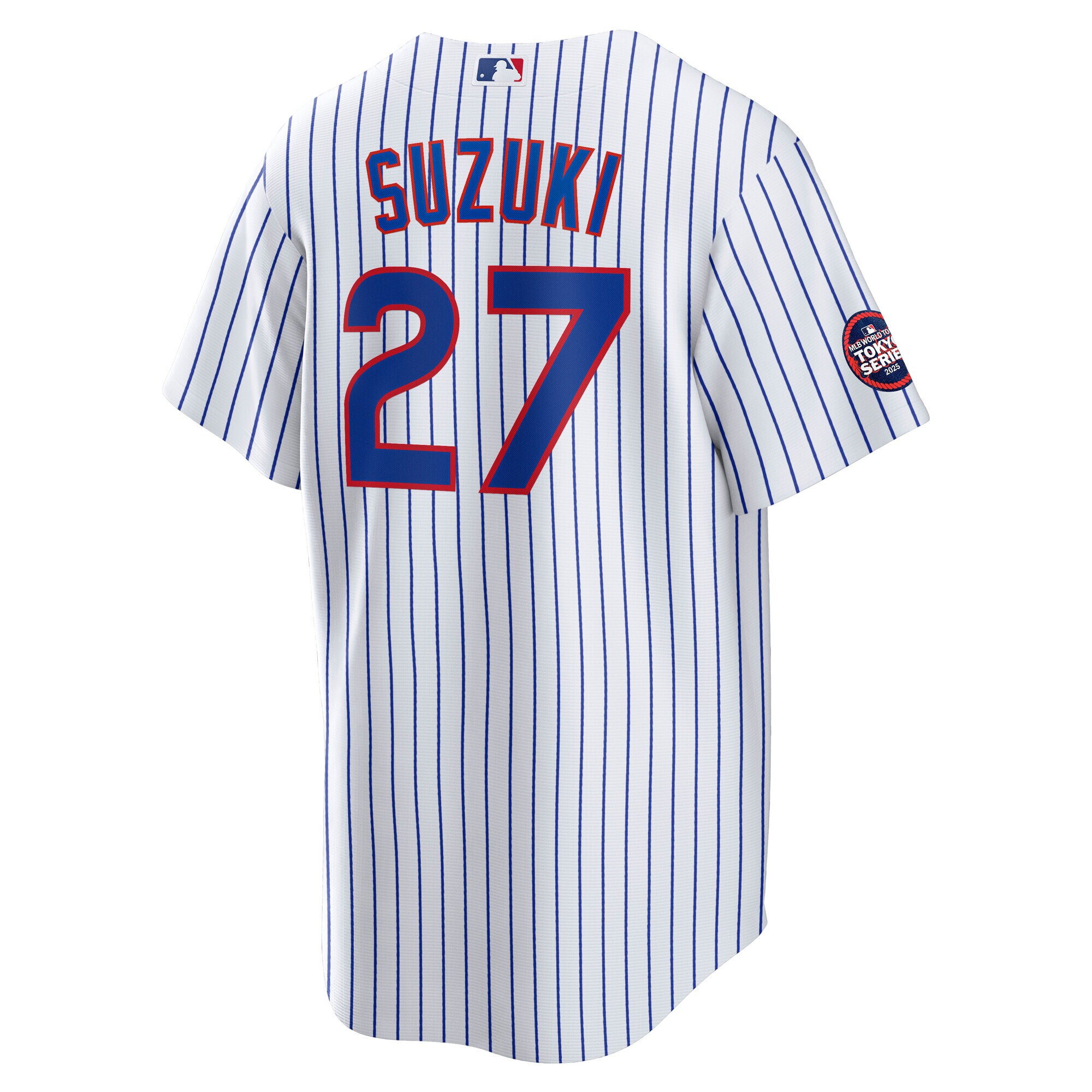 Chicago Cubs Seiya Suzuki White 2025 World Tour: Tokyo Series Home Player MLB Jersey Men's