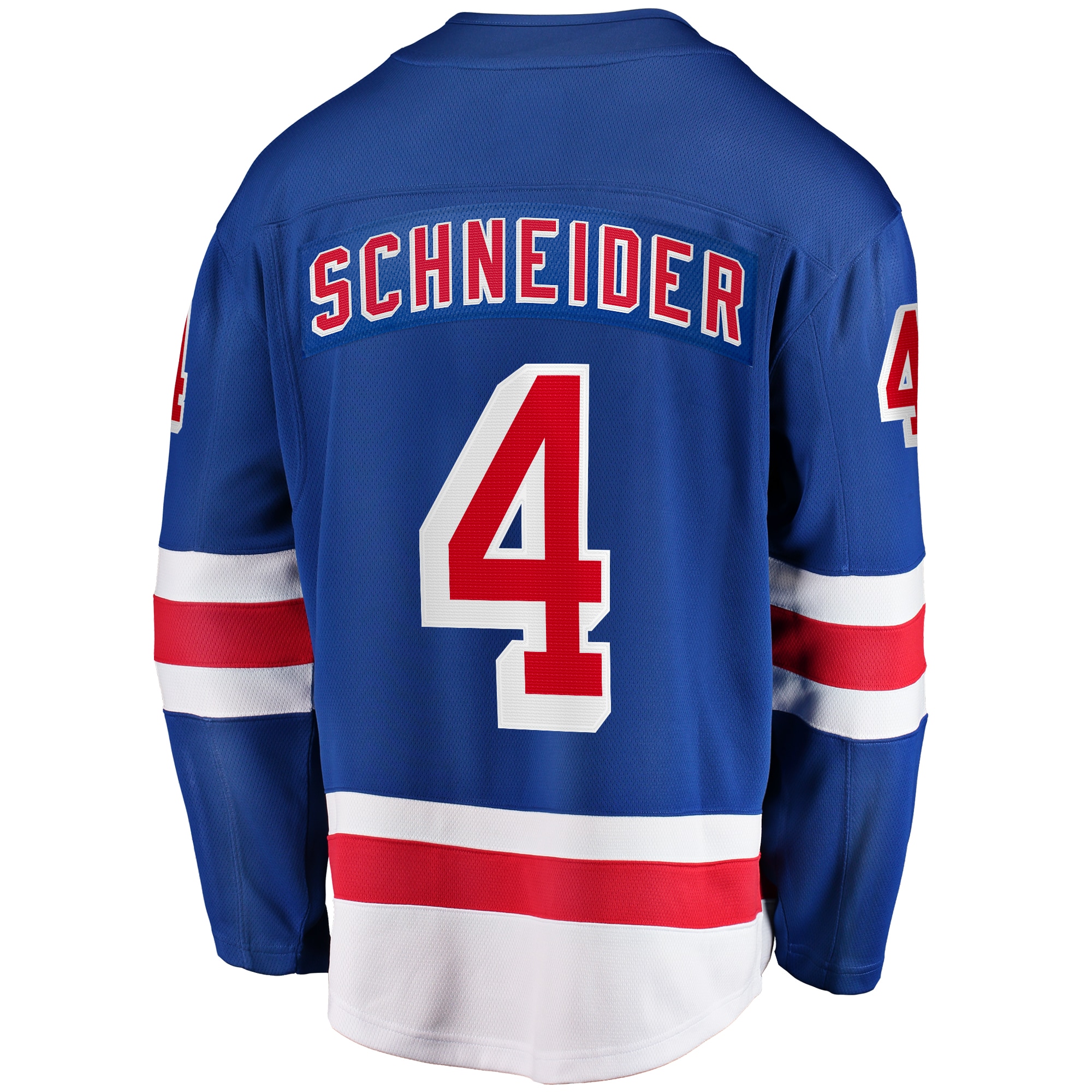 New York Rangers Braden Schneider Blue Home Premier Breakaway Player NHL Jersey Men's