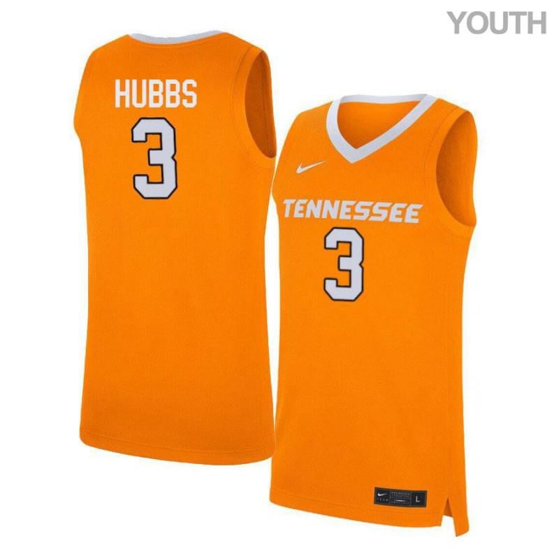 3 Robert Hubbs Orange Elite Tennessee Volunteers NCAA Jersey Youth