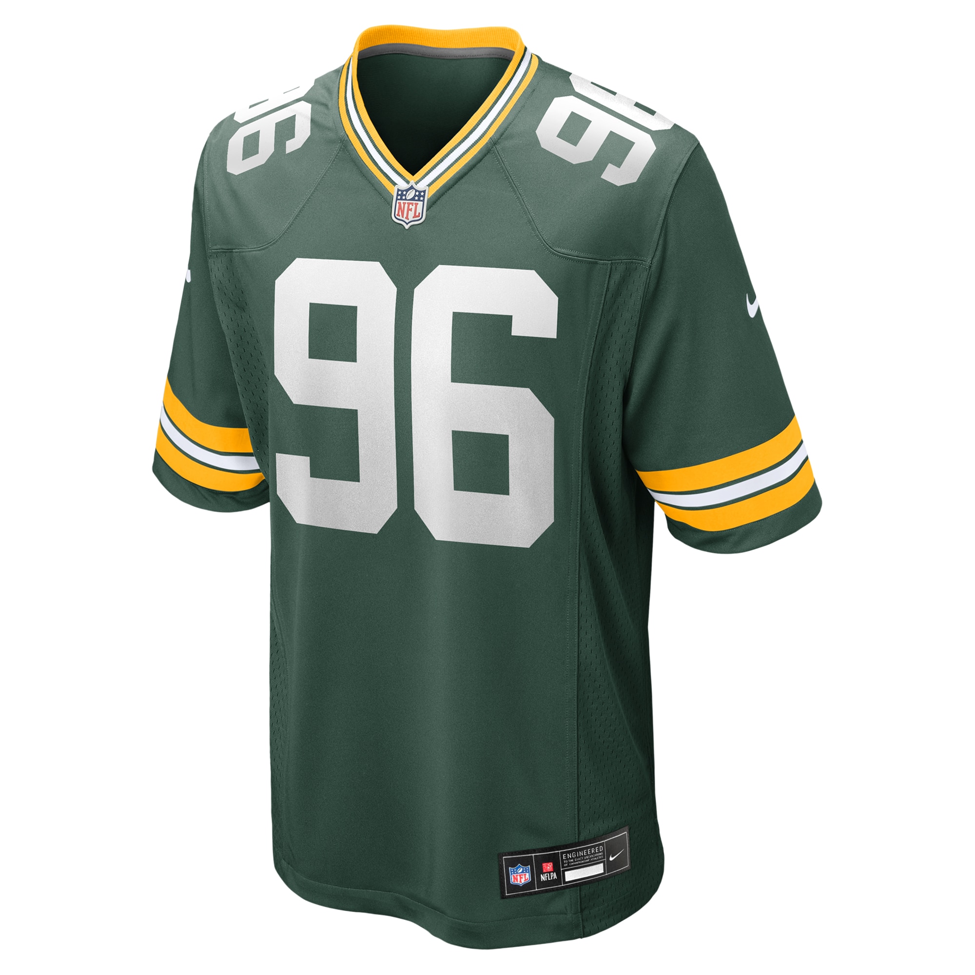 Green Bay Packers Colby Wooden Green Game NFL Jersey Men's