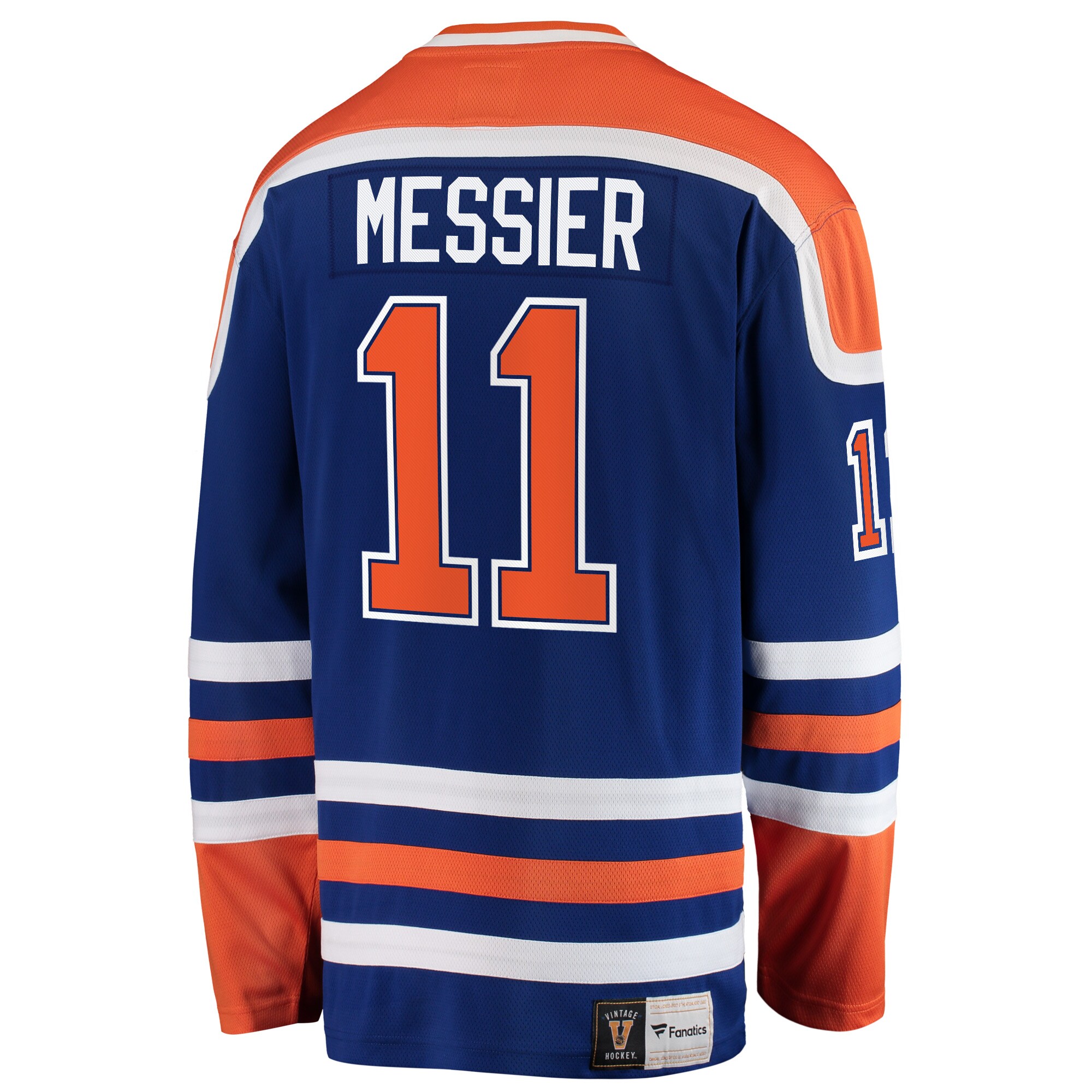 Edmonton Oilers Mark Messier Blue Premier Breakaway Retired Player NHL Jersey Men's