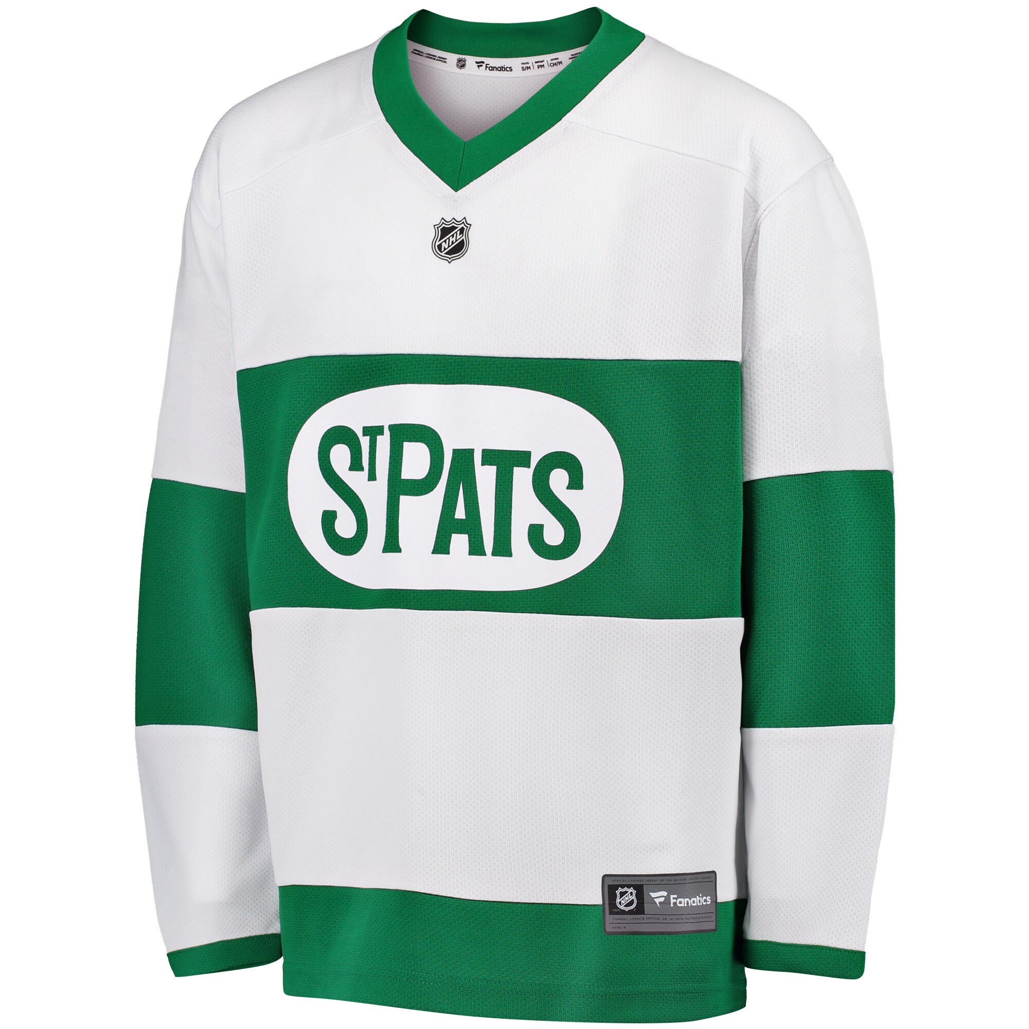 Toronto Maple Leafs White Away Blank NHL Jersey Youth