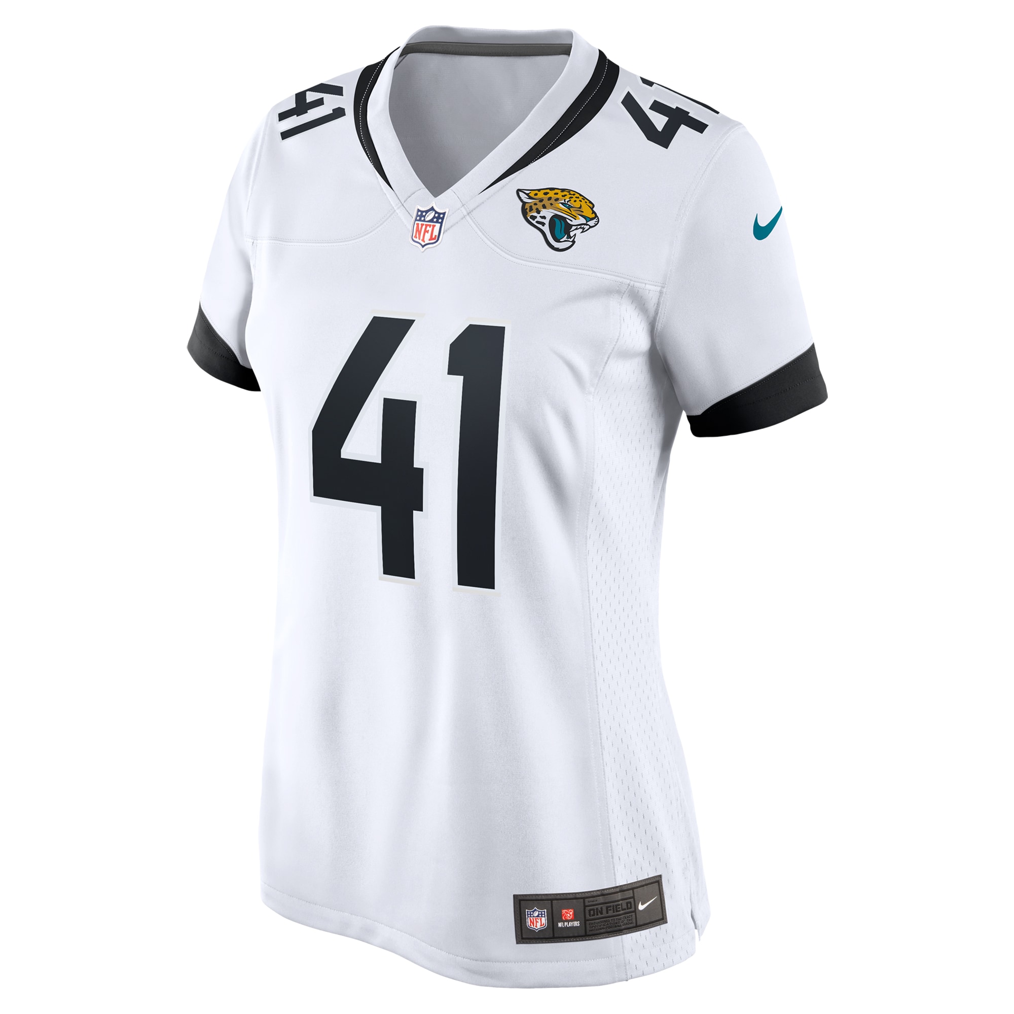 Jacksonville Jaguars Josh Hines-Allen White Player Game NFL Jersey Women's