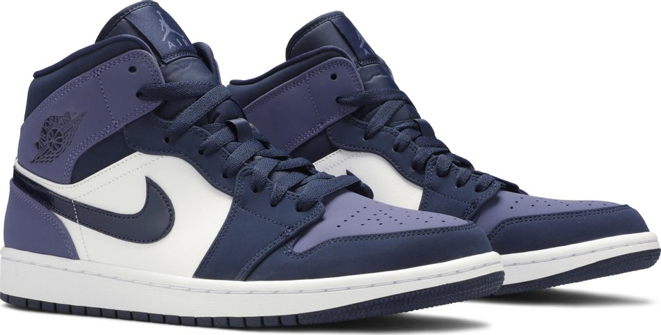 Air Jordan 1 Mid Sanded Purple 554724-445