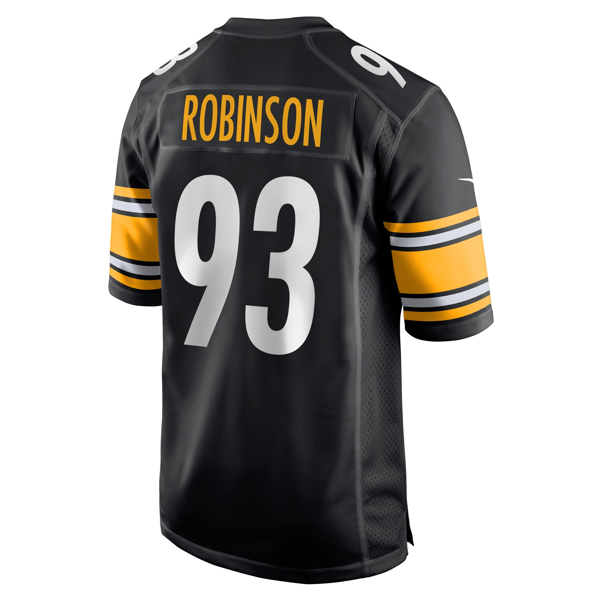 Pittsburgh Steelers Mark Robinson Black Game Player NFL Jersey Men's