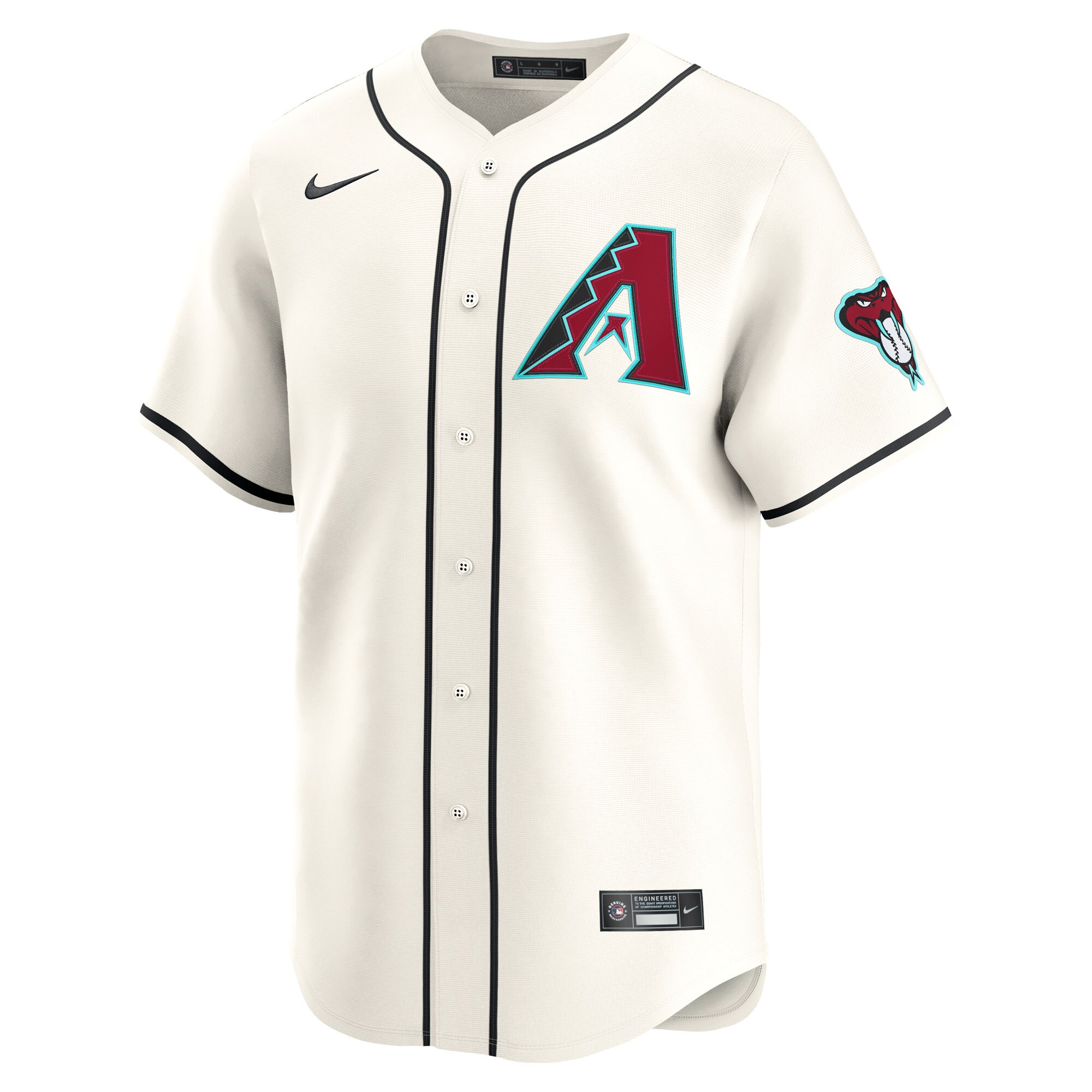 Arizona Diamondbacks Cream Home Limited Pick-A-Player Retired Roster MLB Jersey Men's