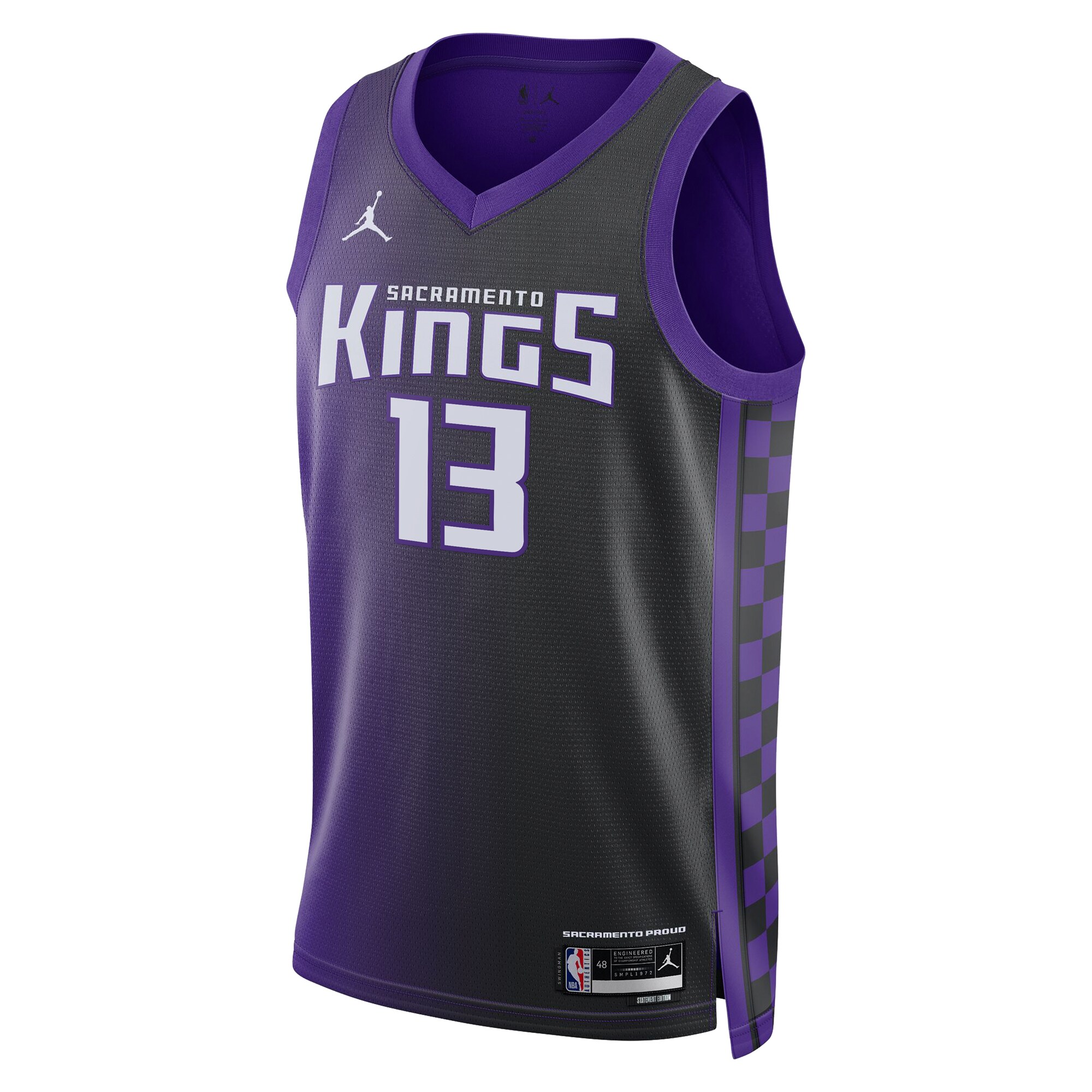 Camiseta Sacramento Kings Jordan Statement Brand Statement Edition Purpura Keegan Murra Unisex NBA Jersey Unisex