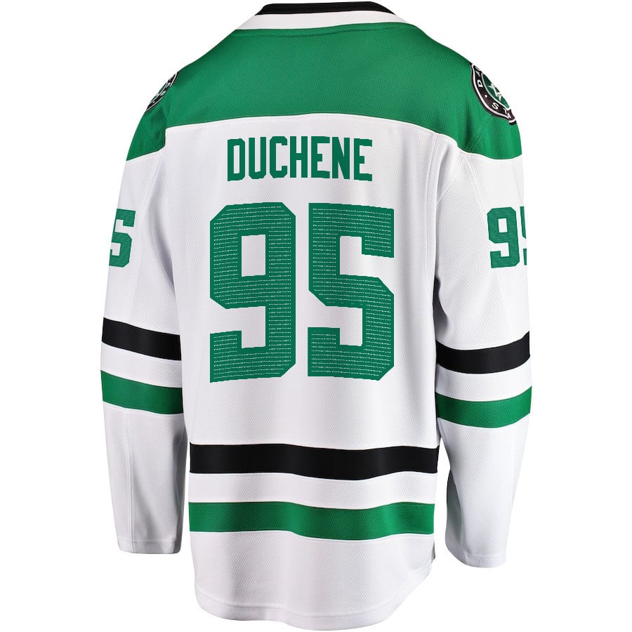 Matt Duchene 95 Dallas Stars 2024 Playoffs Patch Away Breakaway Men NHL Jersey Men's