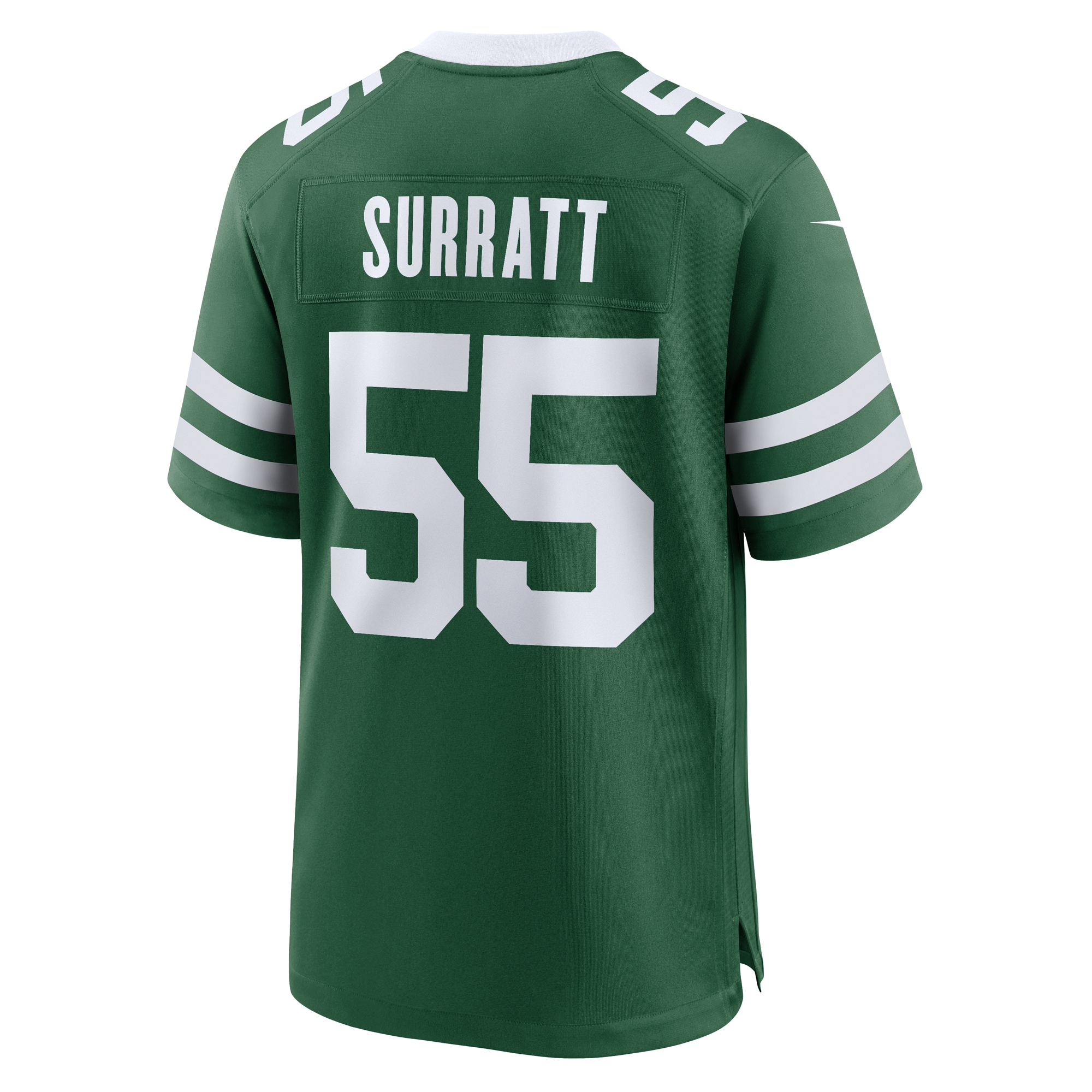 New York Jets Chazz Surratt Legacy Green Team Game NFL Jersey Men's
