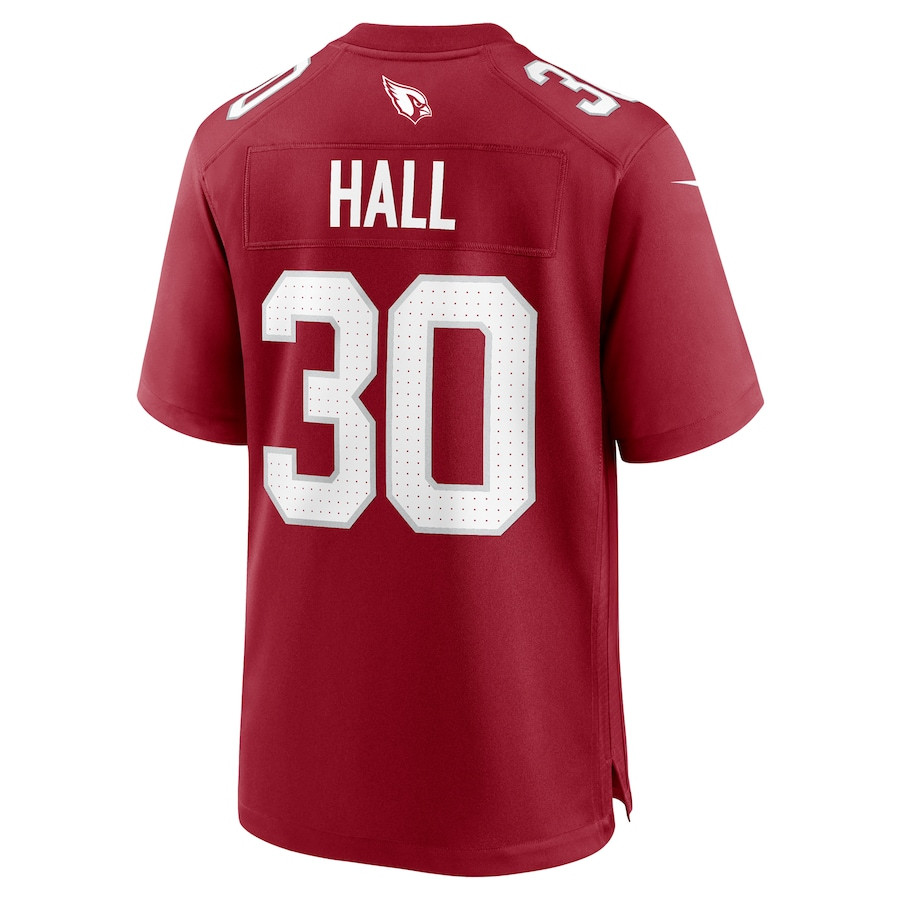 Darren Hall 30 Arizona Cardinals Team Game Cardinal NFL Jersey Men's