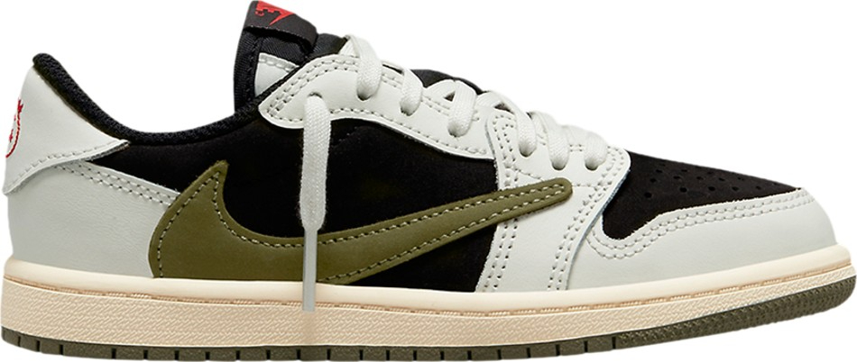Travis Scott x Wmns Air Jordan 1 Low OG Olive DZ4137-106