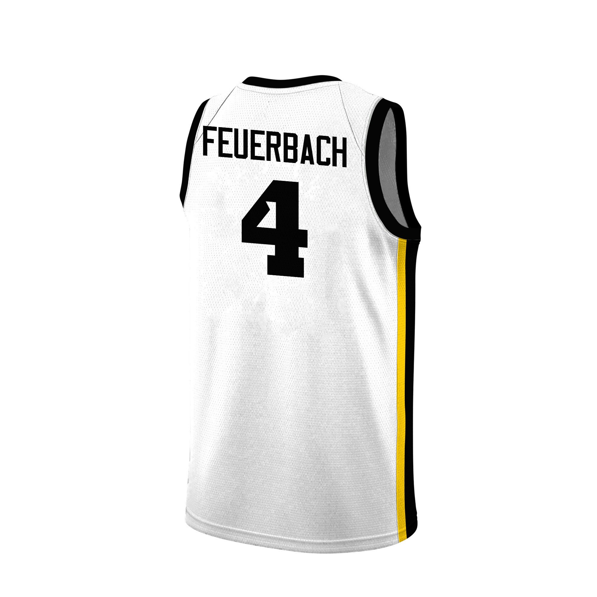 Kylie Feuerbach 4 Iowa Hawkeyes 2024 Final Four Patch Unisex NCAA Jersey Unisex