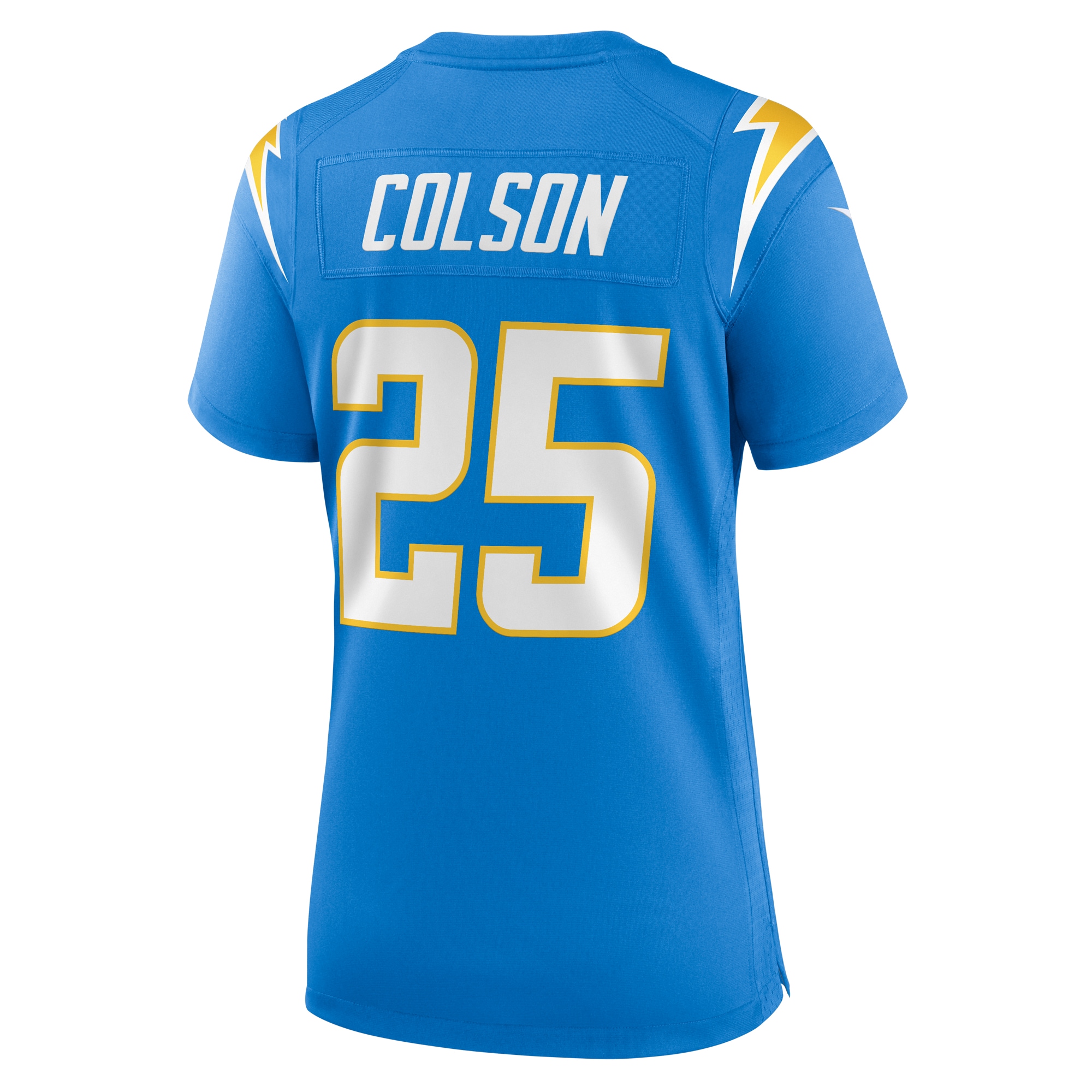 Los Angeles Chargers Junior Colson Powder Blue Game NFL Jersey Women's