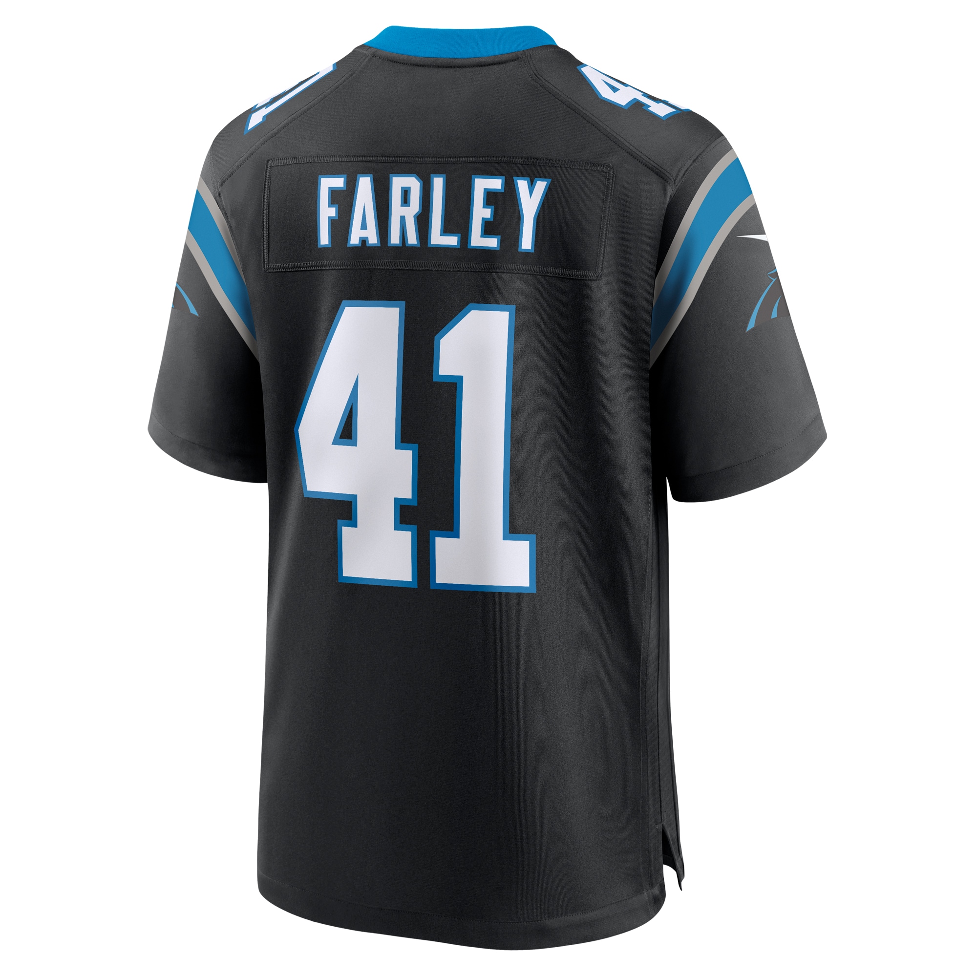 Carolina Panthers Matthias Farley Black Game NFL Jersey Men's