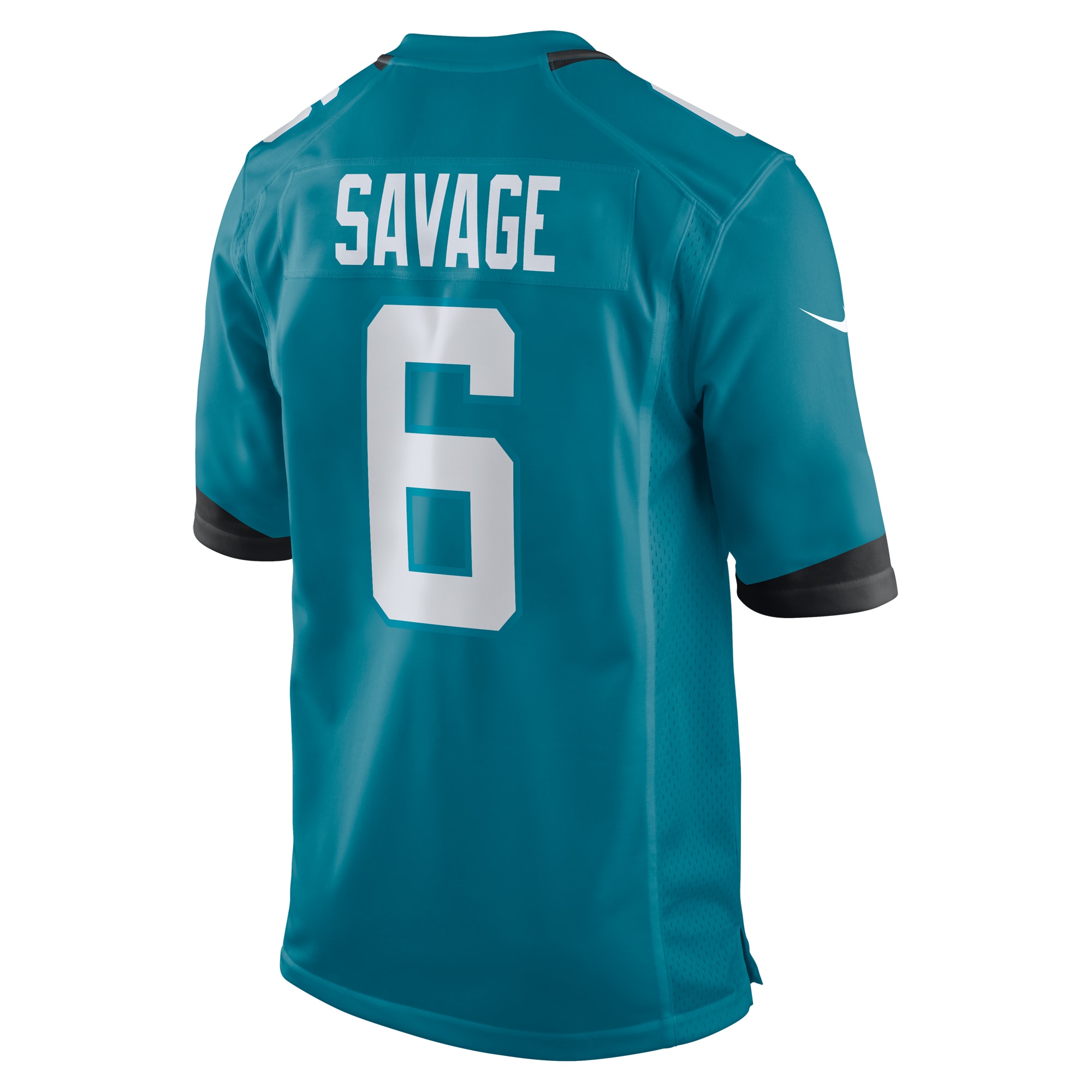 Jacksonville Jaguars Darnell Savage Teal Team Game NFL Jersey Men's