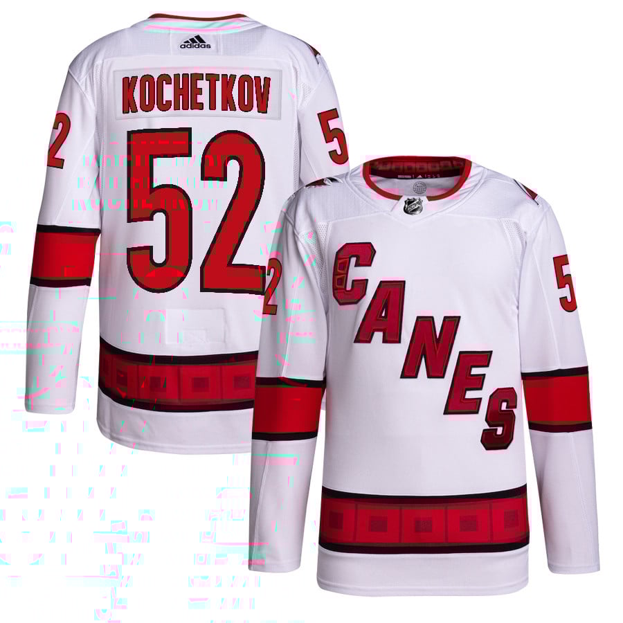 Pyotr Kochetkov 52 Carolina Hurricanes Away Primegreen White NHL Jersey Men's