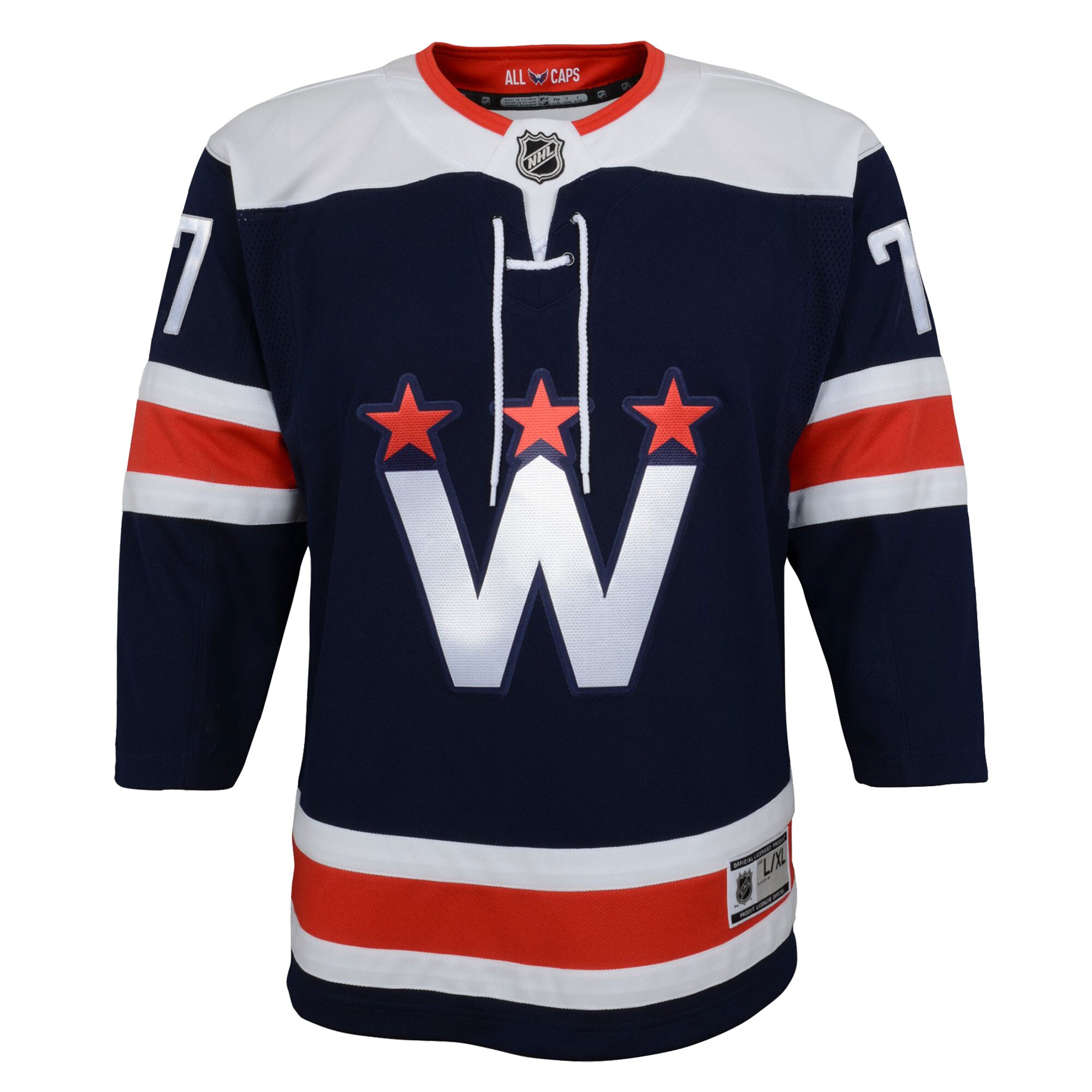 Washington Capitals TJ Oshie Navy Alternate Premier Player NHL Jersey Youth
