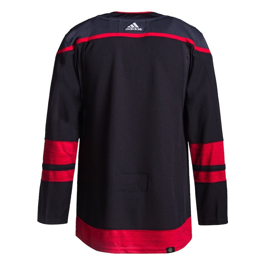 Carolina Hurricanes 2024 Playoffs Patch Home Black NHL Jersey Men's
