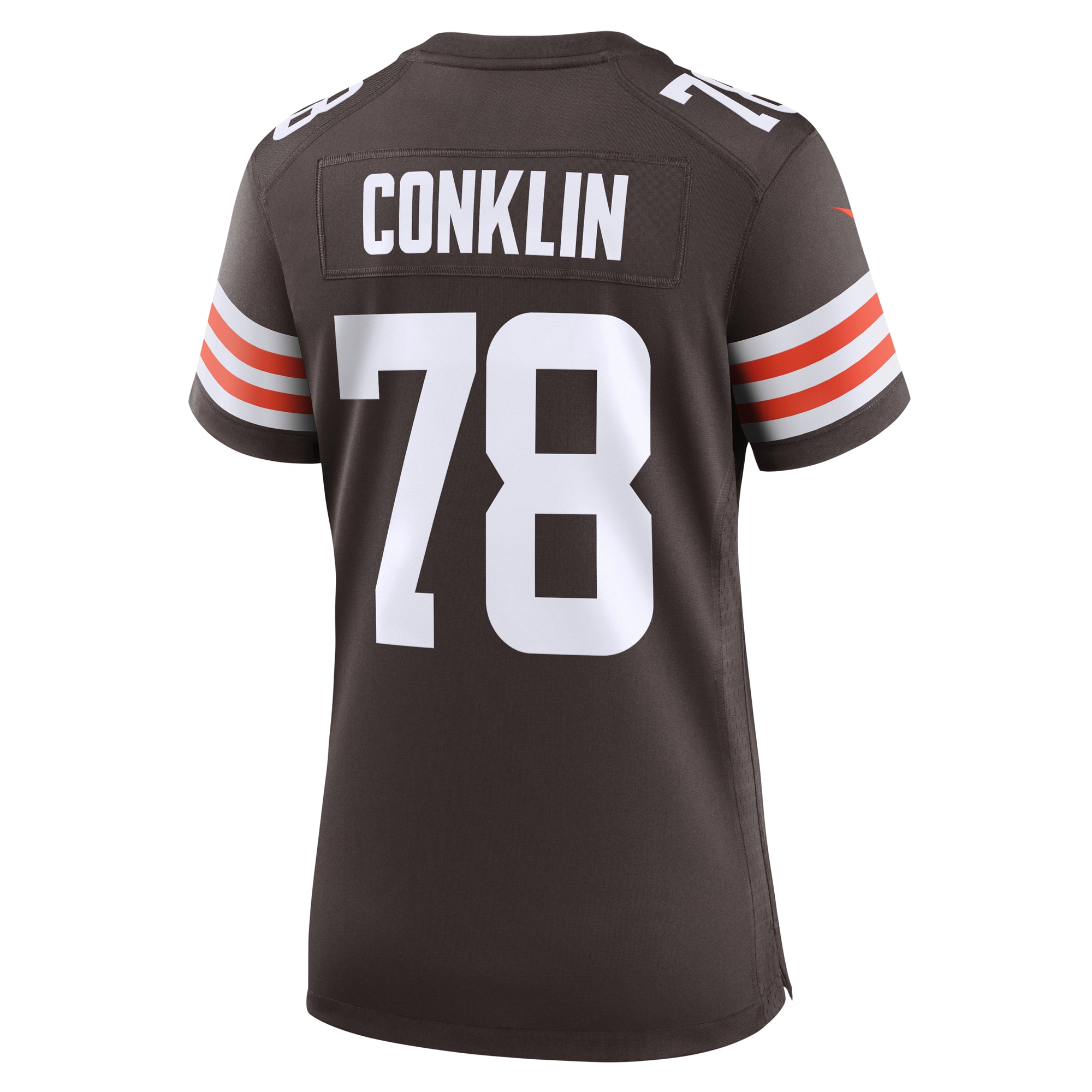 Cleveland Browns Jack Conklin Brown Game NFL Jersey Women's