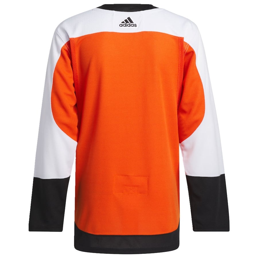 Philadelphia Flyers Home Primegreen Burnt Orange NHL Jersey Men's
