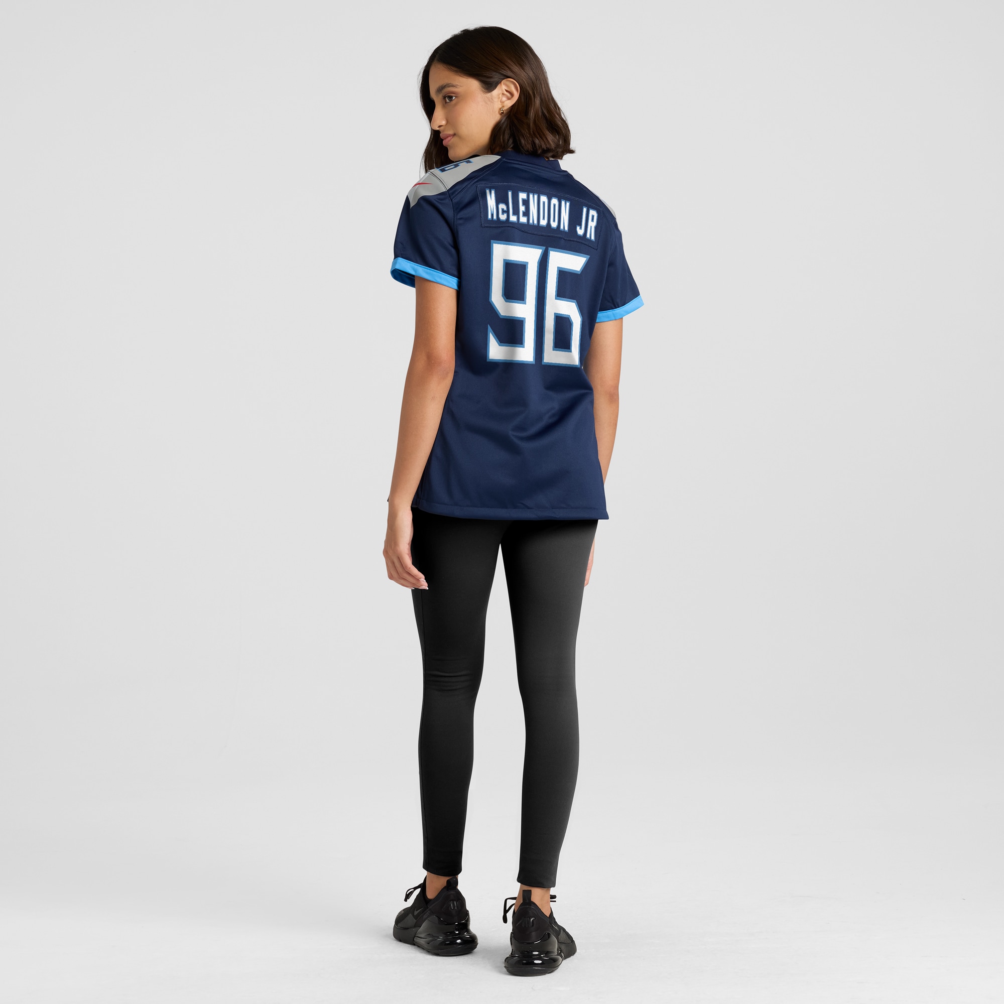 Tennessee Titans TK McLendon Jr. Navy Game NFL Jersey Women's