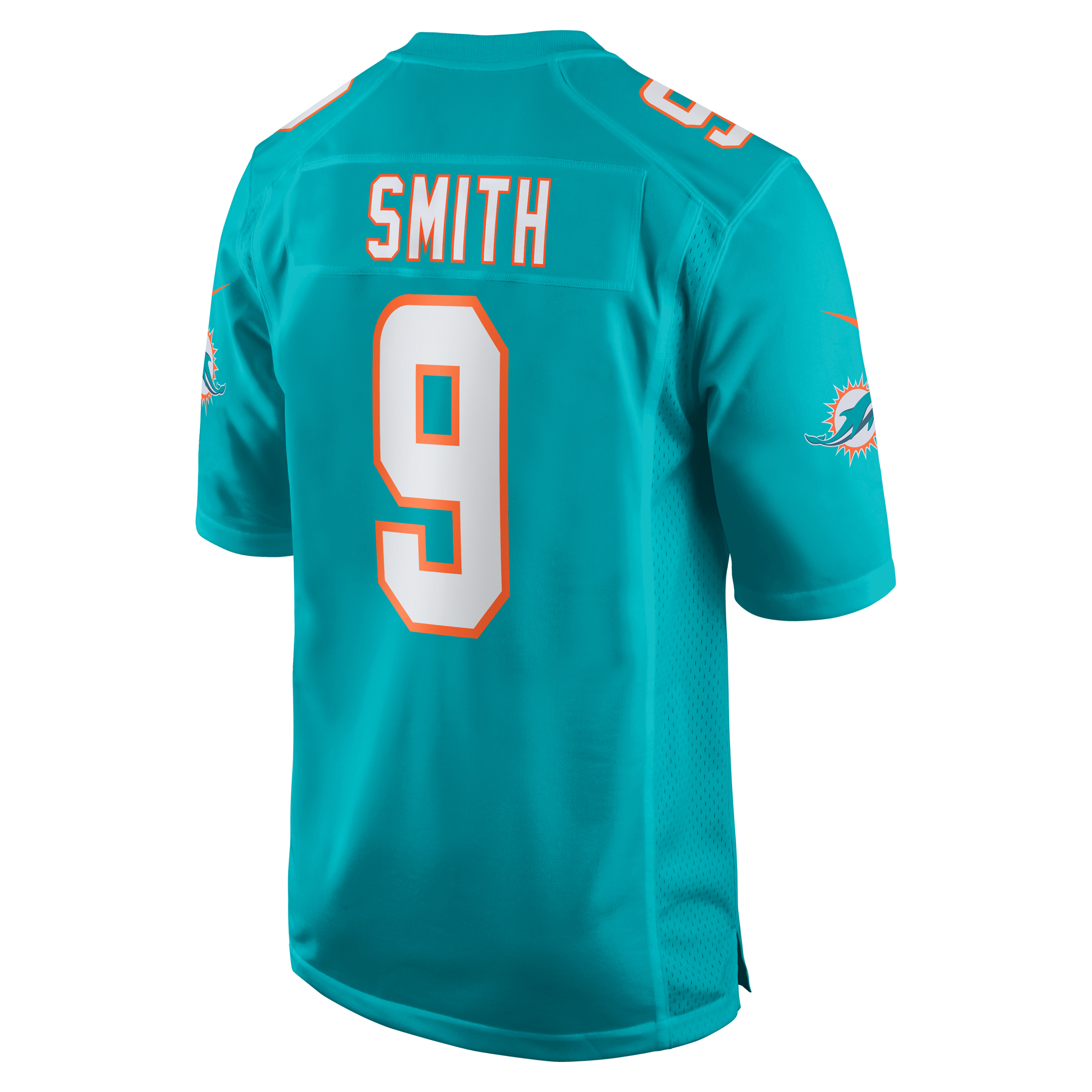 Miami Dolphins Jonnu Smith Aqua Game NFL Jersey Men's