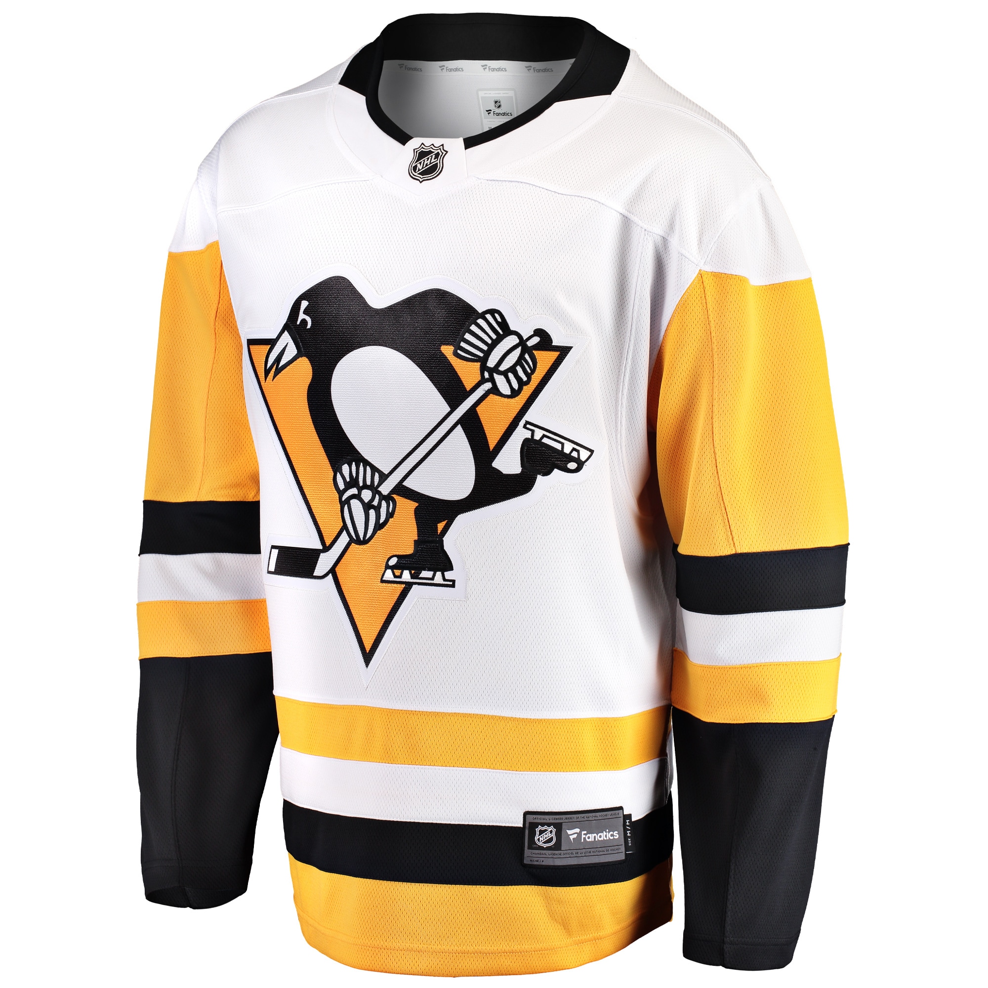 Pittsburgh Penguins White Breakaway Away NHL Jersey Men's
