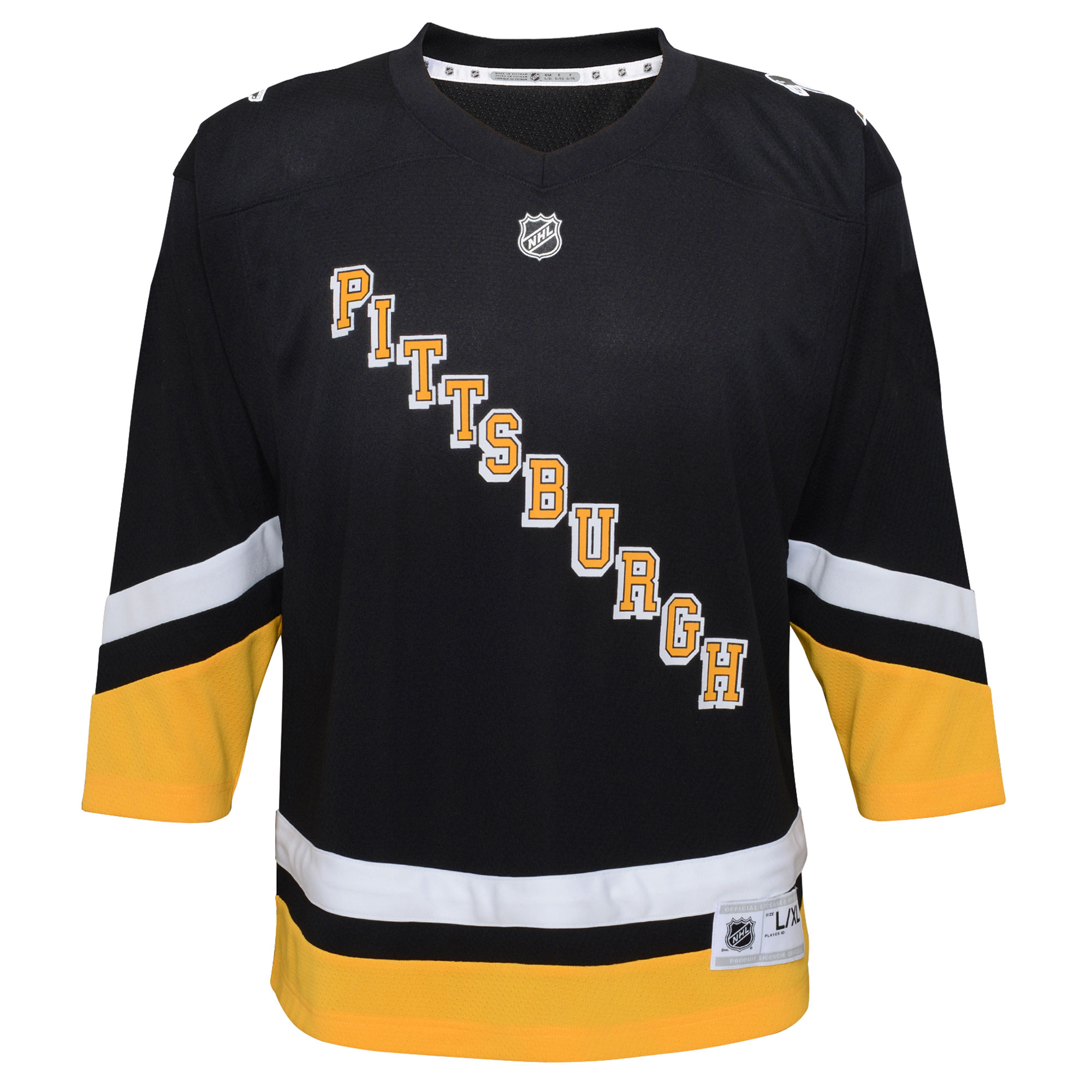Pittsburgh Penguins Black 2021/22 Alternate NHL Jersey Youth