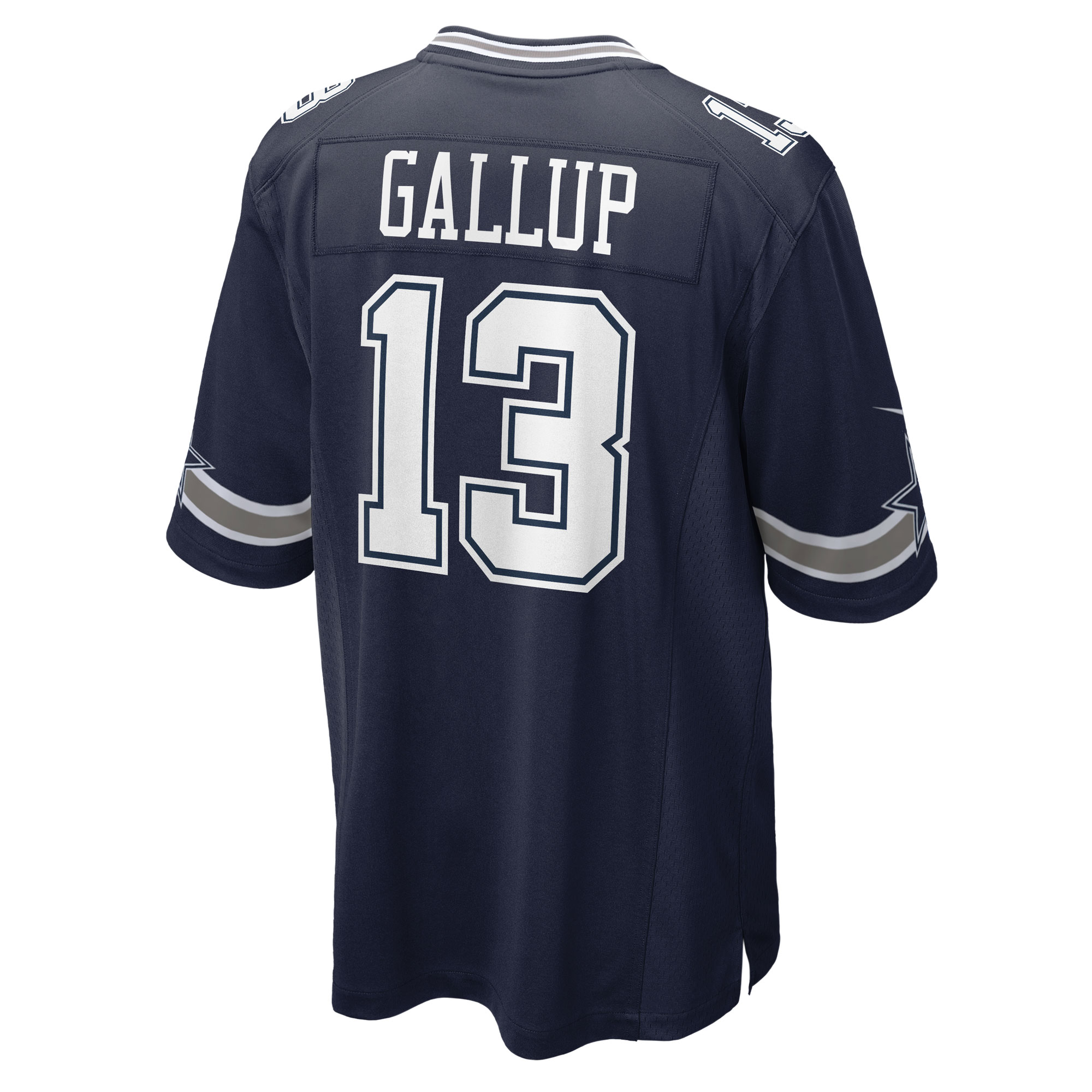 Dallas Cowboys Michael Gallup Navy Game NFL Jersey Men's