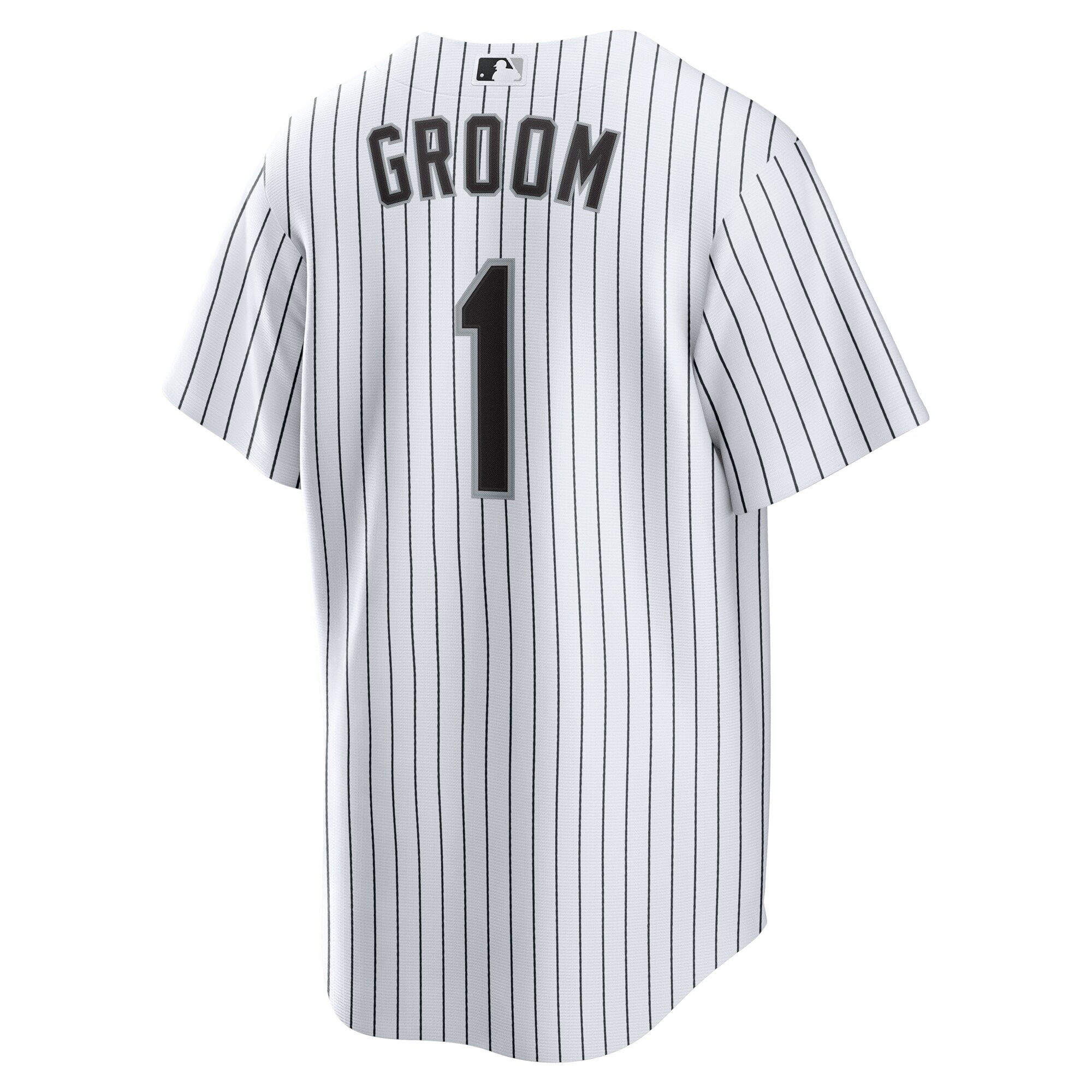 Chicago White Sox White #1 Groom Home MLB Jersey Men's