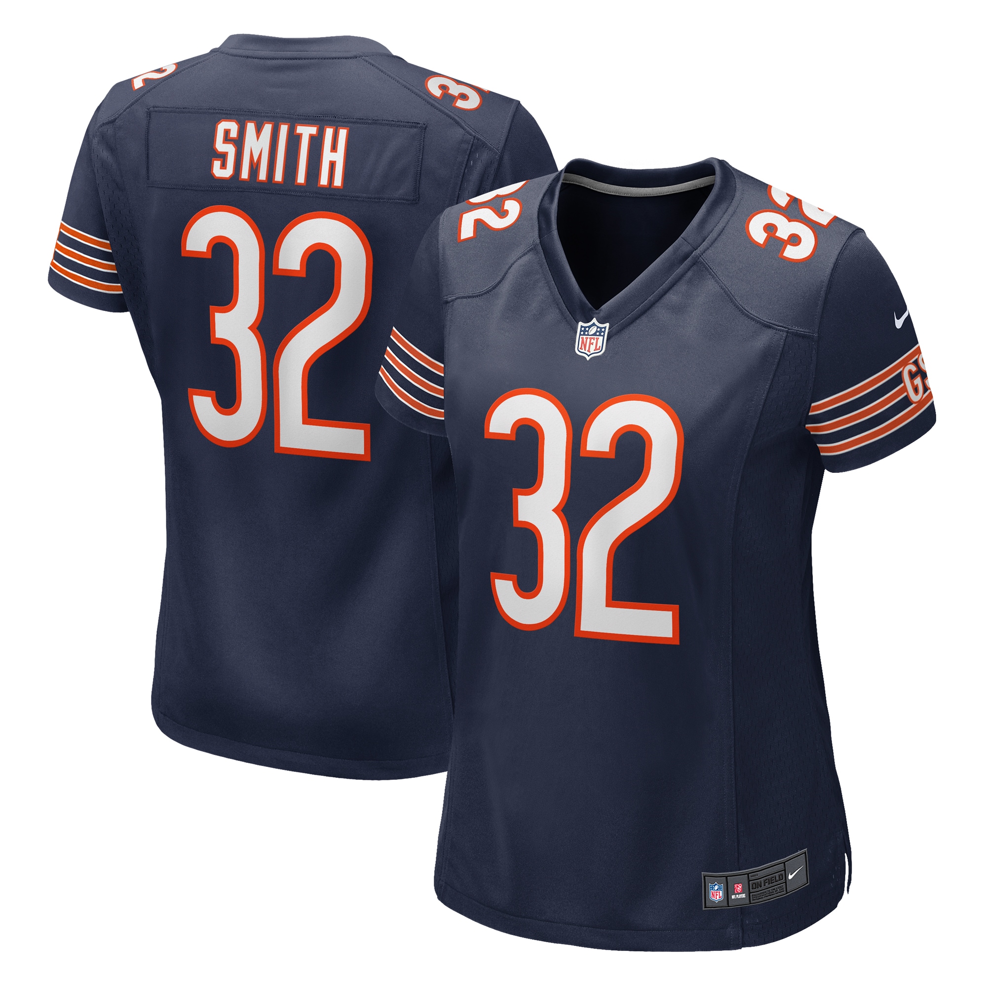 Chicago Bears Terell Smith Navy Game NFL Jersey Women's