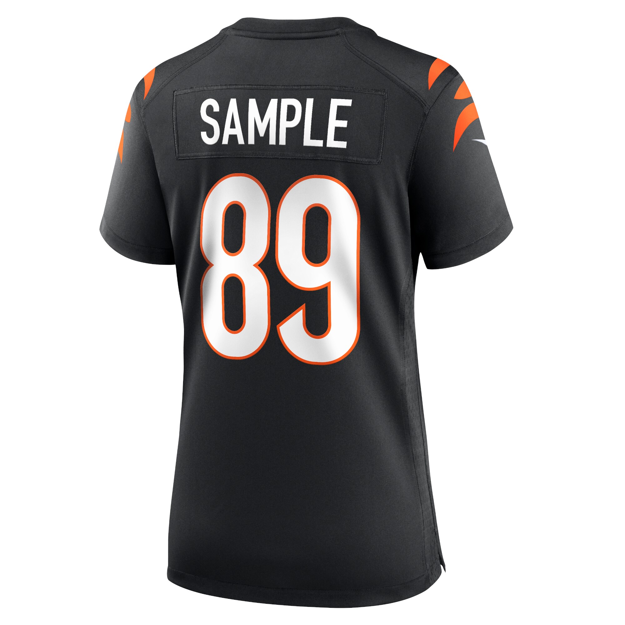 Cincinnati Bengals Drew Sample Black Game NFL Jersey Women's