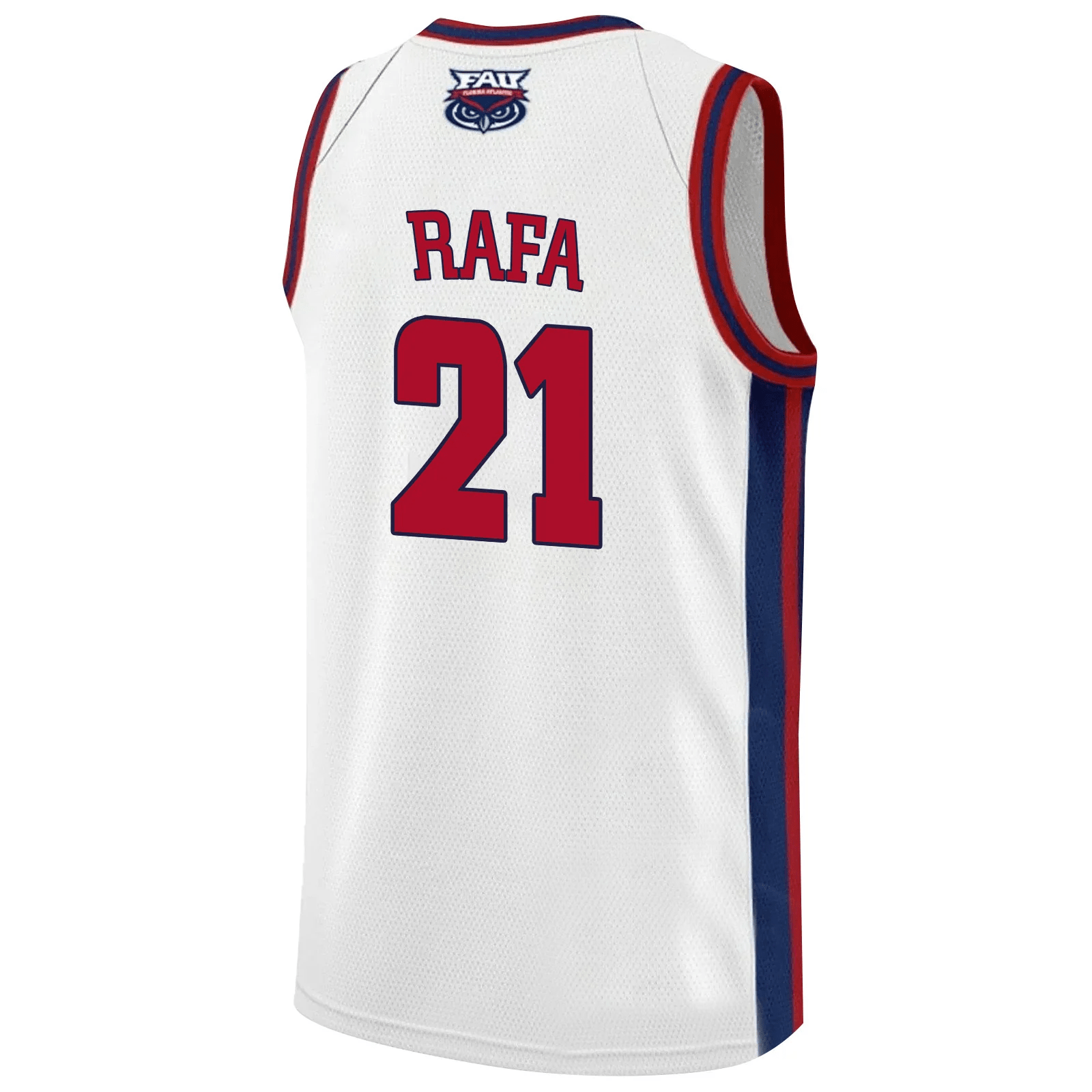 Alejandro Ralat 21 FAU Owls 2023 Final Four White NCAA Jersey Men's