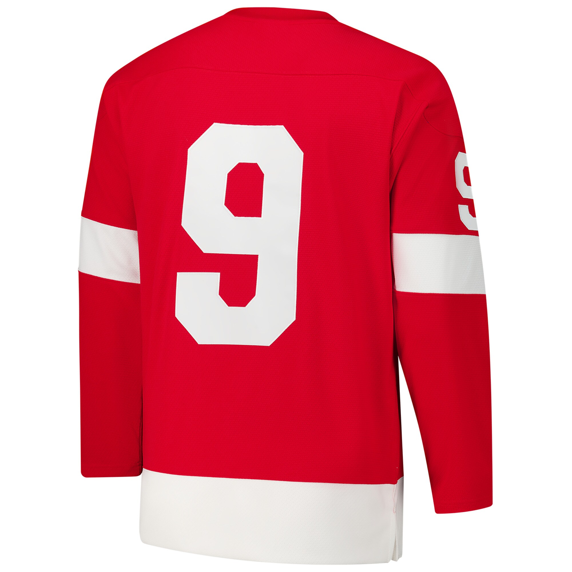Detroit Red Wings Gordie Howe Red 1960-61 Power Play NHL Jersey Men's