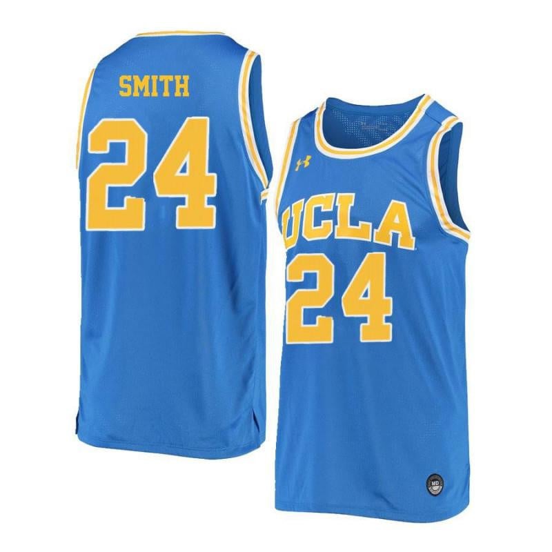 24 Joshua Smith Blue Retro Elite UCLA Bruins NCAA Jersey Men's