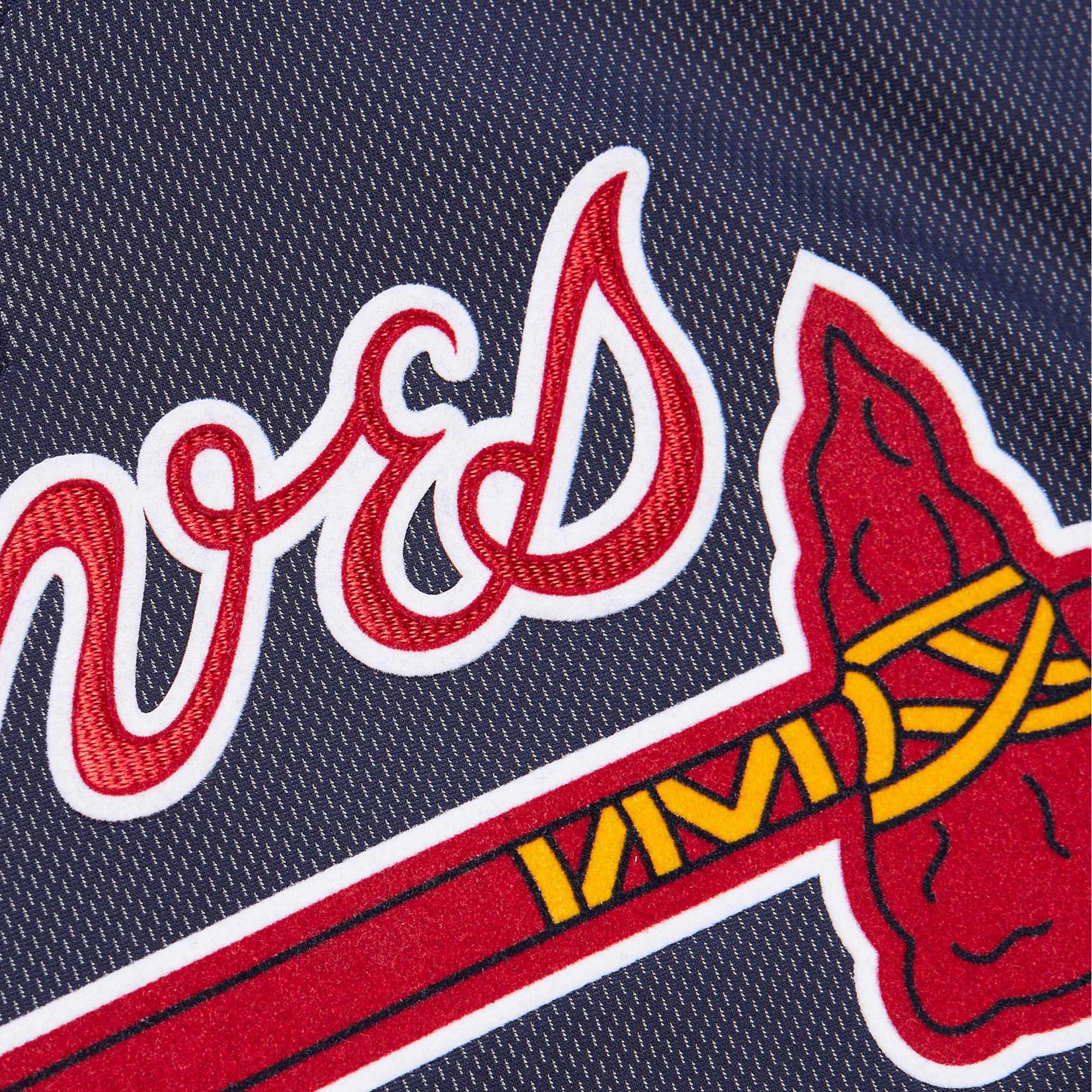 Atlanta Braves John Smoltz Mitchell Ness Navy Cooperstown Collection Mesh Batting Practice MLB Jersey Men's