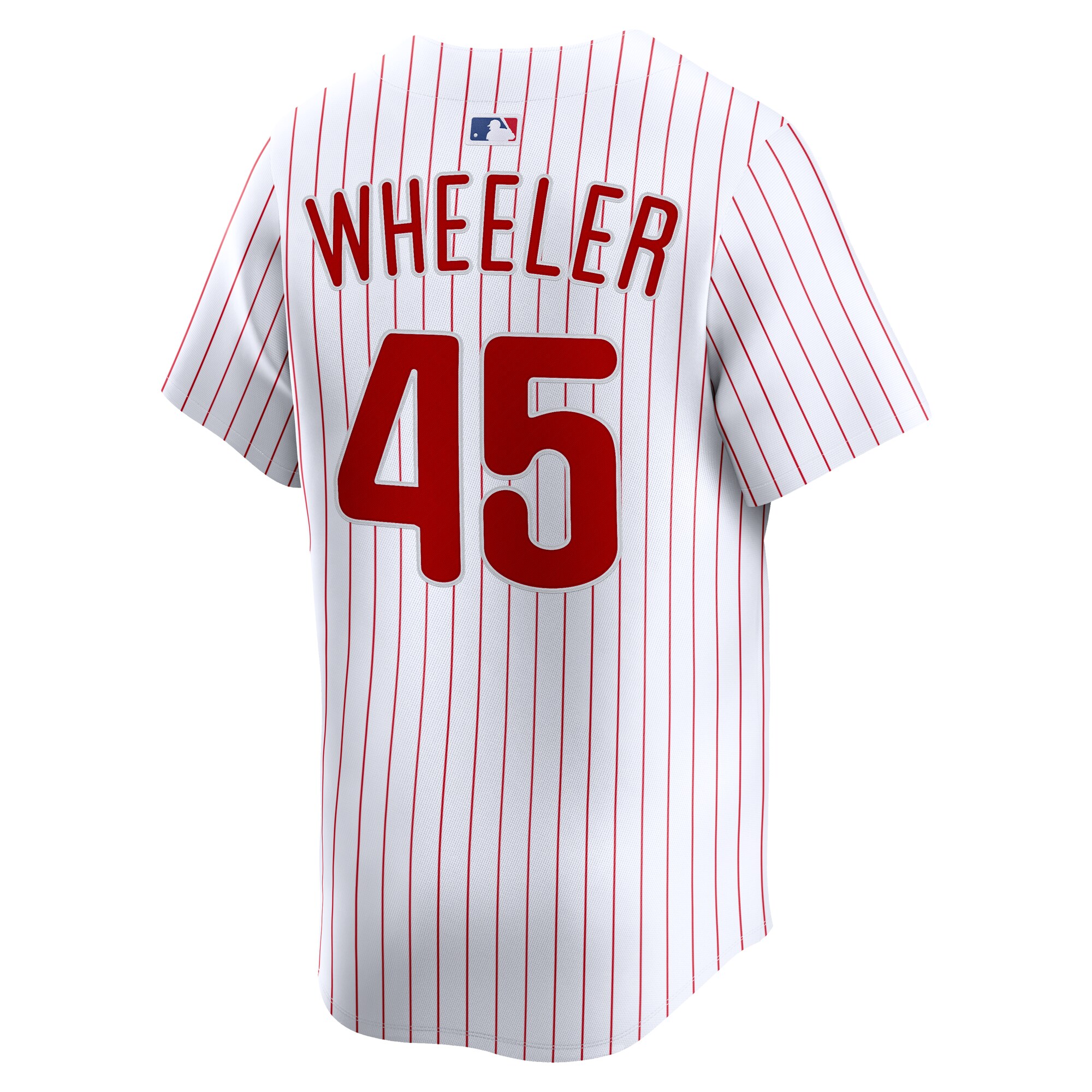 Philadelphia Phillies Zack Wheeler White Home Limited Player MLB Jersey Men's