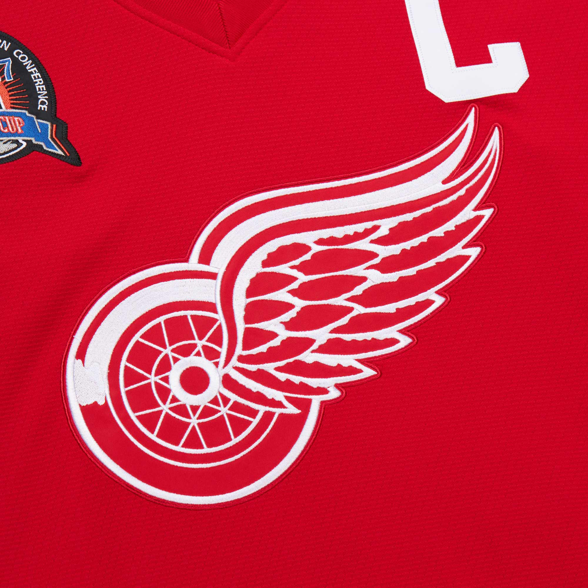 Detroit Red Wings Steve Yzerman Scarlet 1996-97 Power Play NHL Jersey Men's