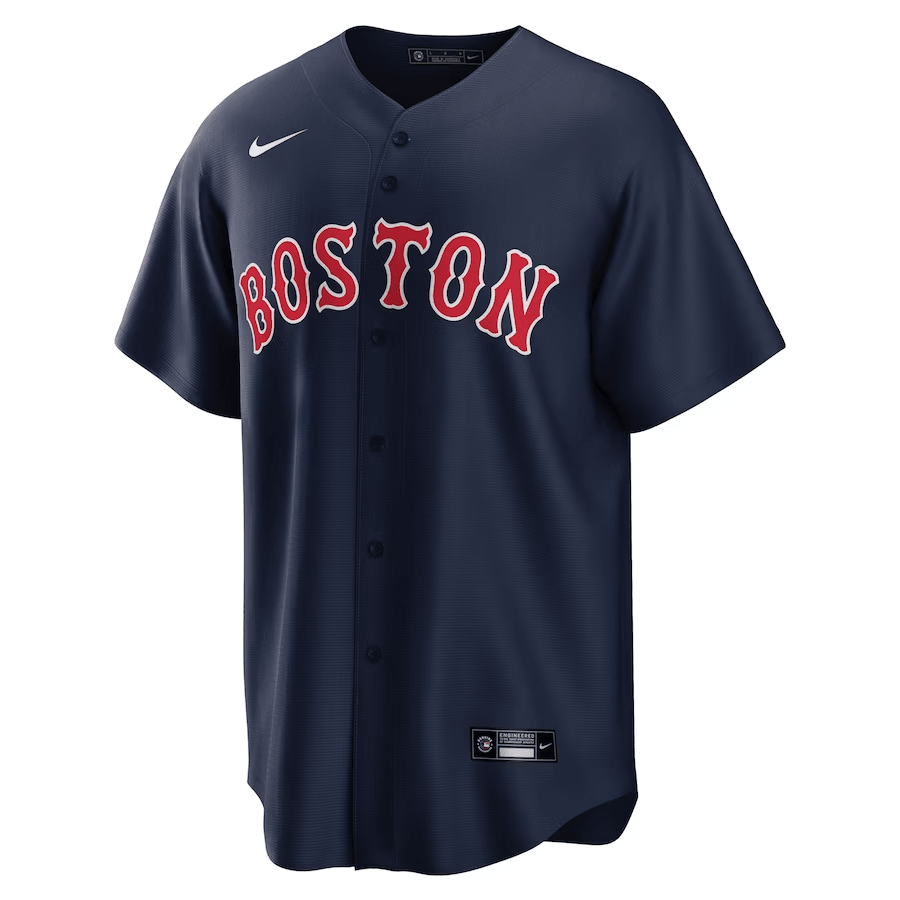 David Ortiz 34 Boston Red Sox Alternate Navy MLB Jersey Men's