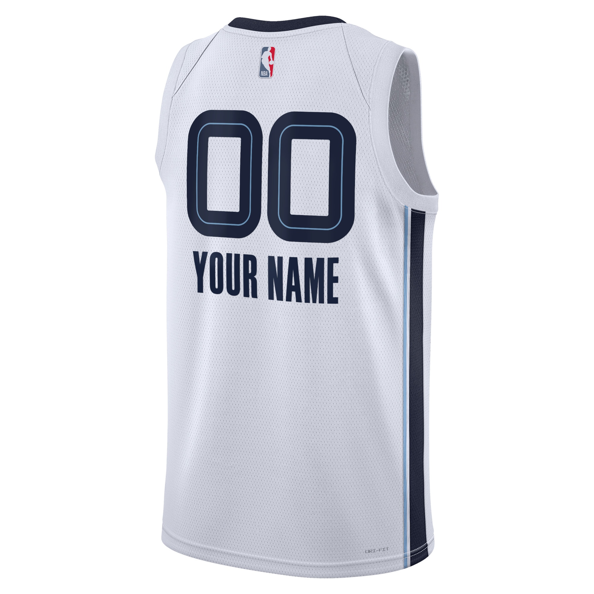 Memphis Grizzlies Association Swingman Custom Unisex NBA Jersey Unisex