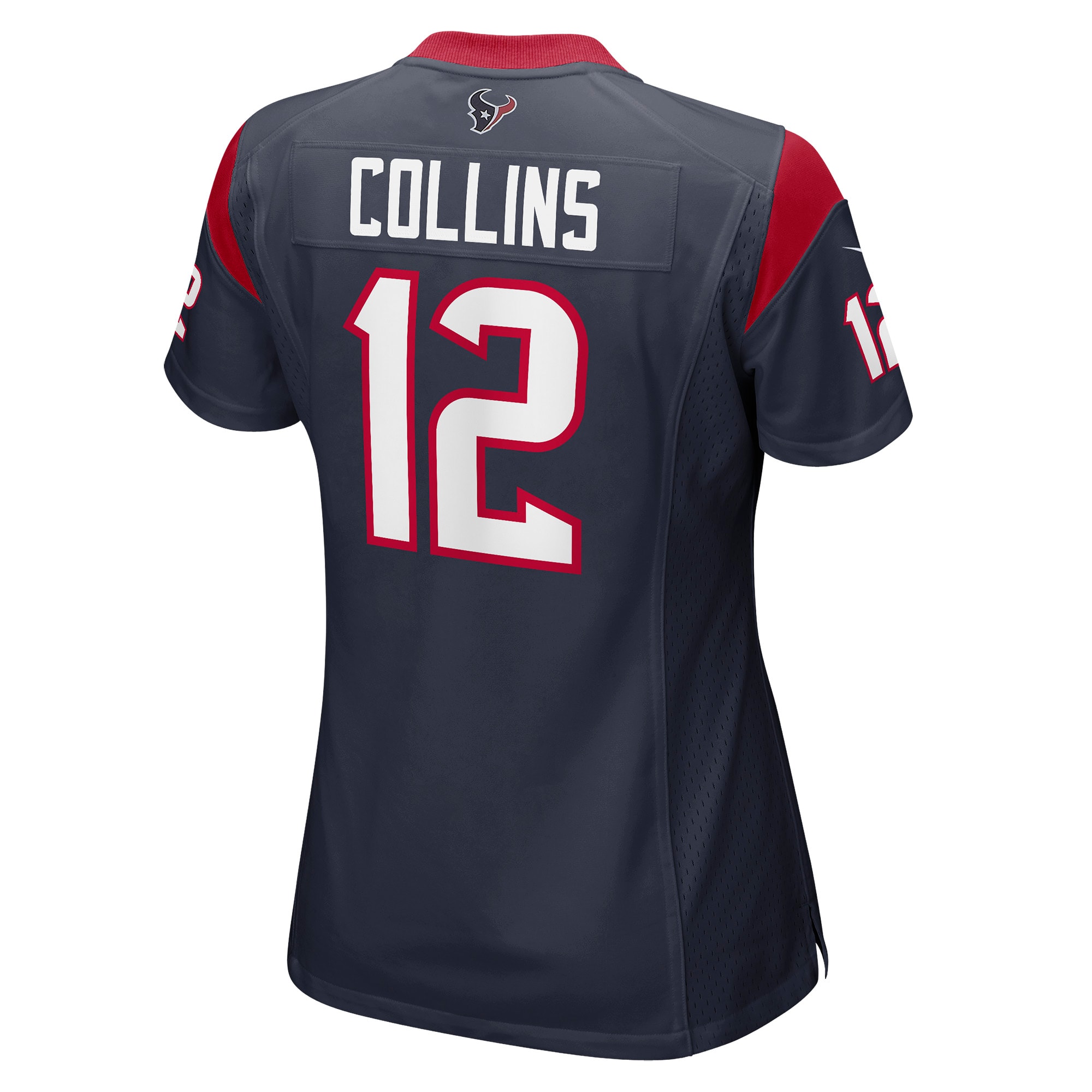 Houston Texans Nico Collins Navy Game NFL Jersey Women's