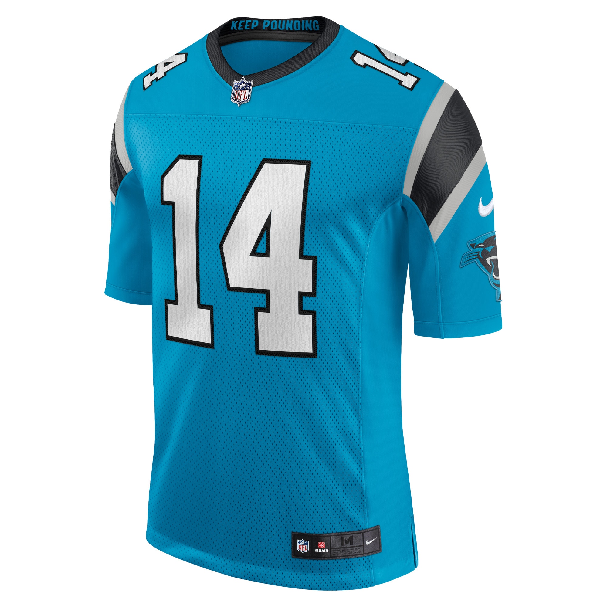 Carolina Panthers Sam Darnold Blue Vapor Limited NFL Jersey Men's