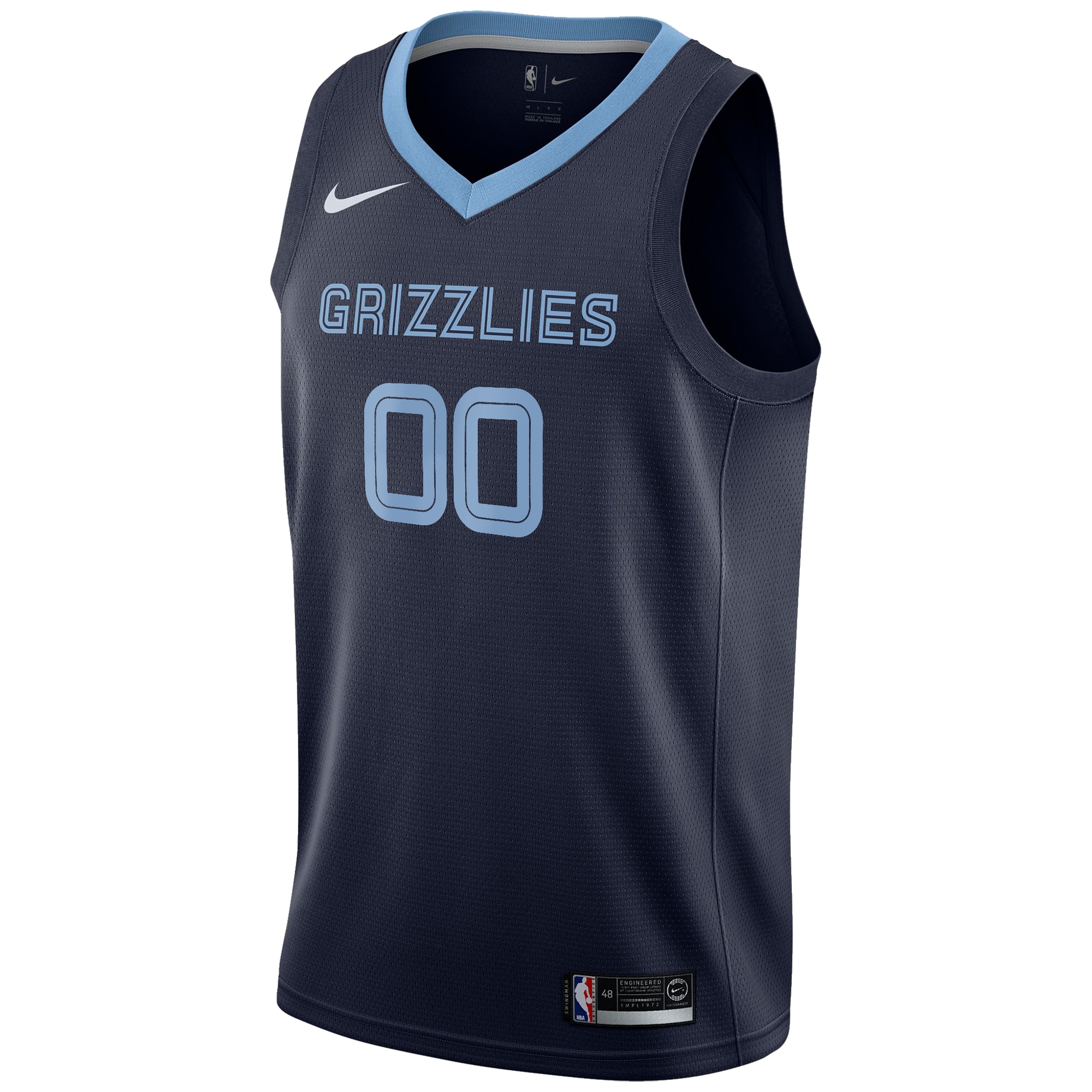Memphis Grizzlies Icon Swingman Custom NBA Jersey Youth