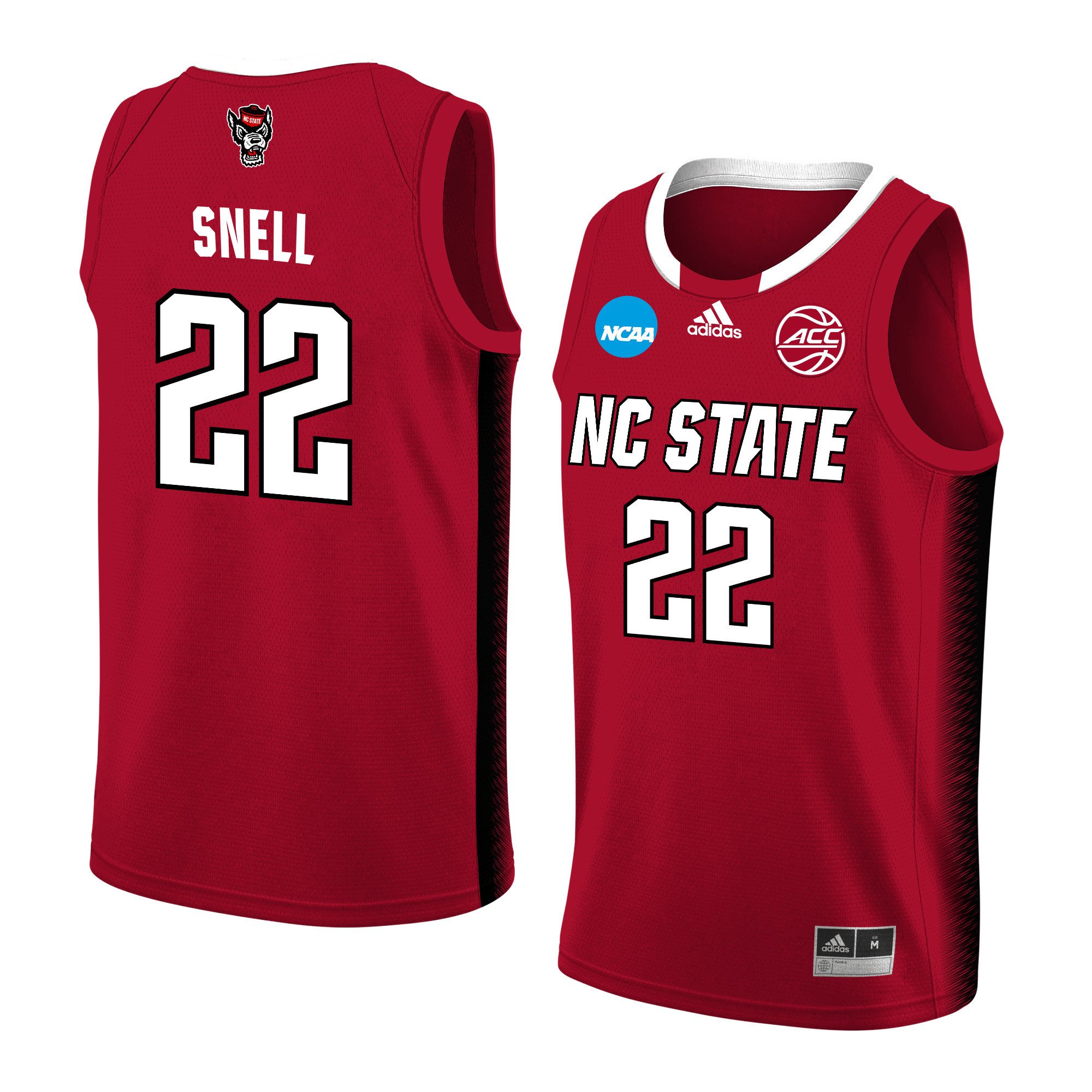 Jordan Snell 22 NC State Wolfpack 2024 Red Unisex NCAA Jersey Unisex