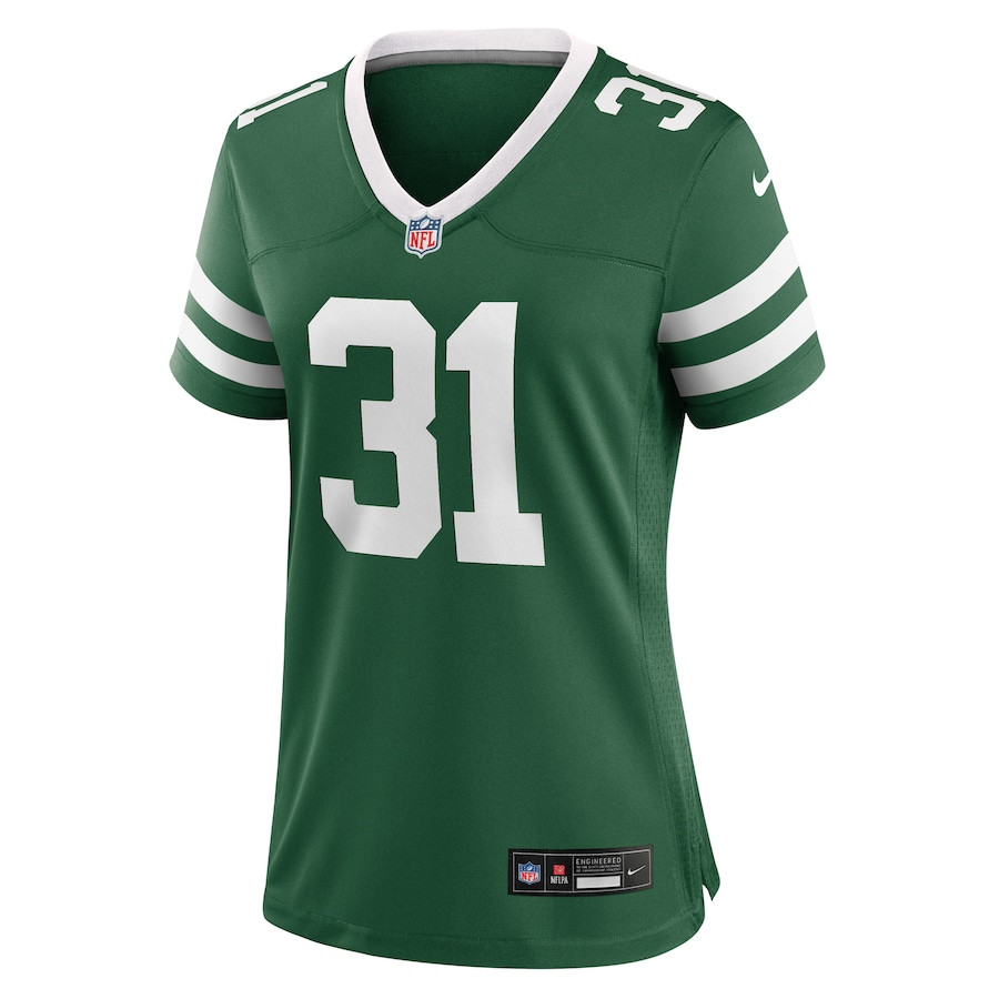 Tarik Cohen 31 New York Jets Team Game Legacy Green NFL Jersey Women's