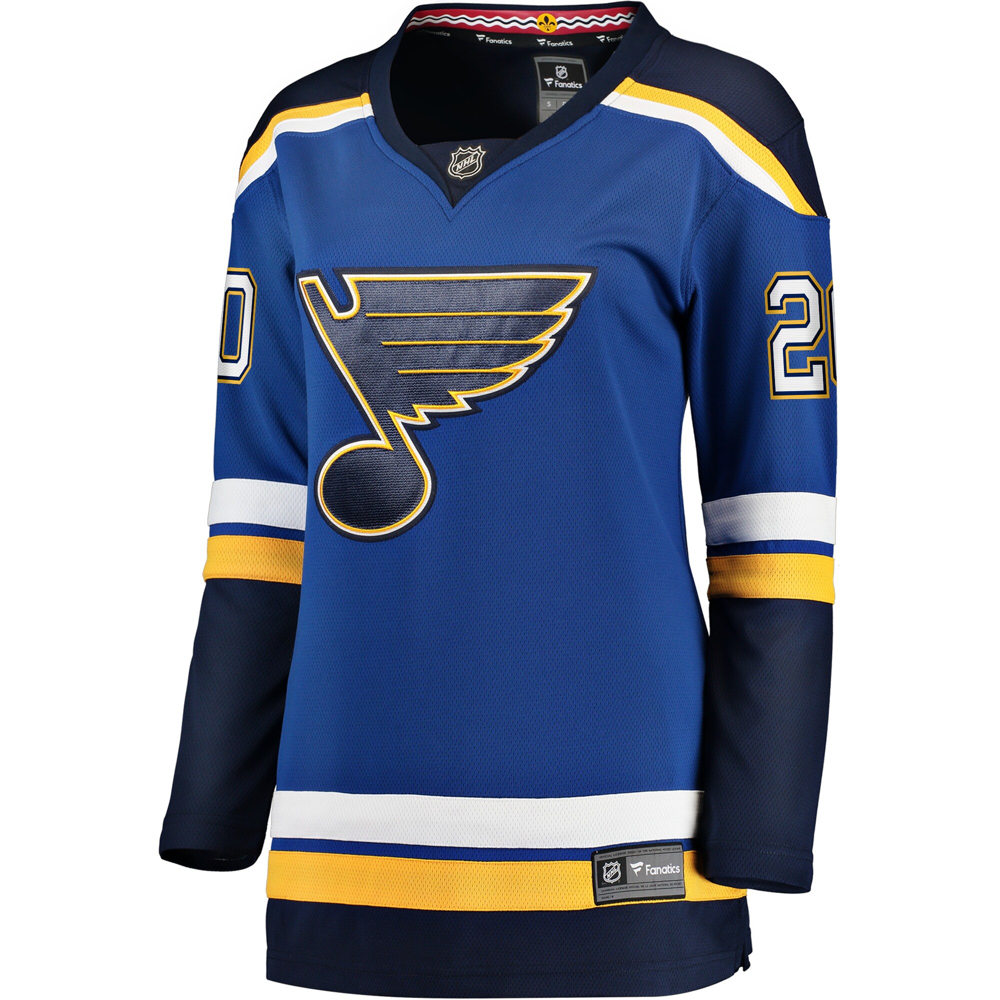 St. Louis Blues Brandon Saad Blue Home Breakaway Player NHL Jersey Women's