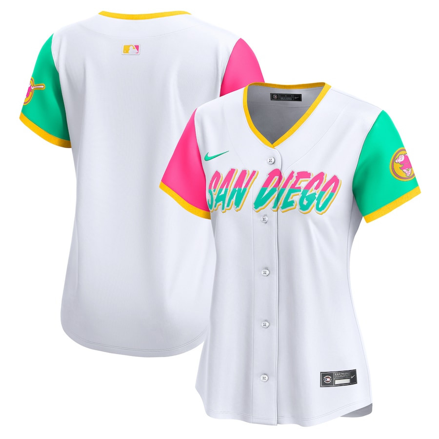 San Diego Padres City Connect Limited White MLB Jersey Women's