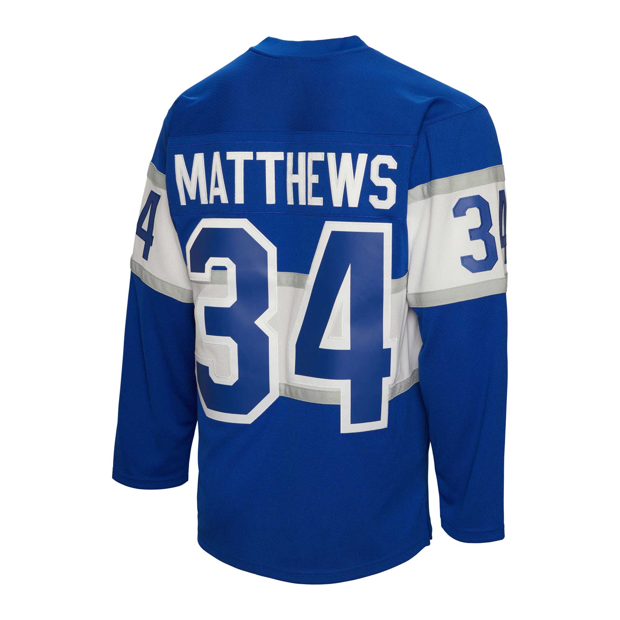 Toronto Maple Leafs Auston Matthews Mitchell Ness Blue 2017 Winter Classic Blue Line Player NHL Jersey Men's