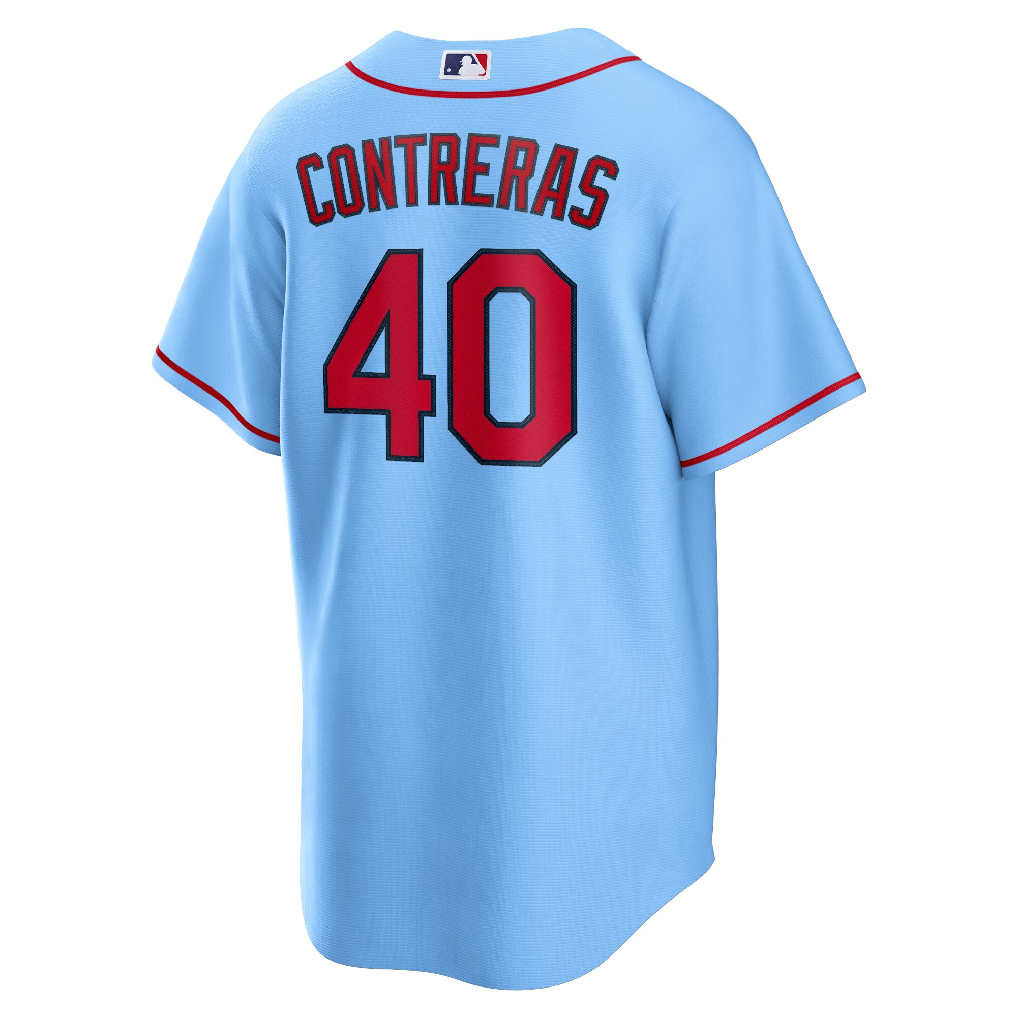 St. Louis Cardinals Willson Contreras Light Blue Alternate MLB Jersey Men's